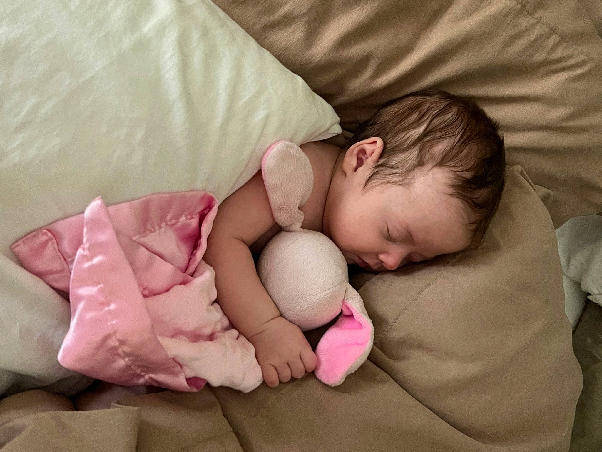 Liliana joined the competition — help win amazing prizes! baby, baby_products, baby_sleeping, baby_toddler_clothing, bed, bedding, bedtime, cheek, child, comfort, infant_bed, linens, person, pink, room, sitting, skin, textile, toddler, toy