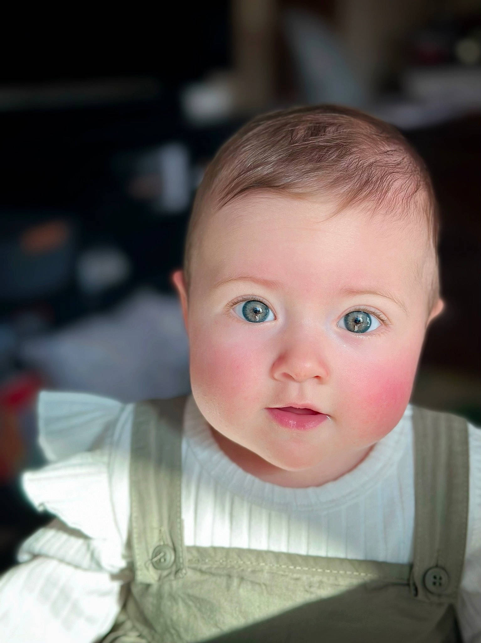 Liliana joined the competition — help win amazing prizes! baby, baby_toddler_clothing, cheek, child, collar, ear, eyebrow, eyelash, flash_photography, forehead, fun, happy, iris, lip, nose, person, skin, sleeve, smile, t_shirt