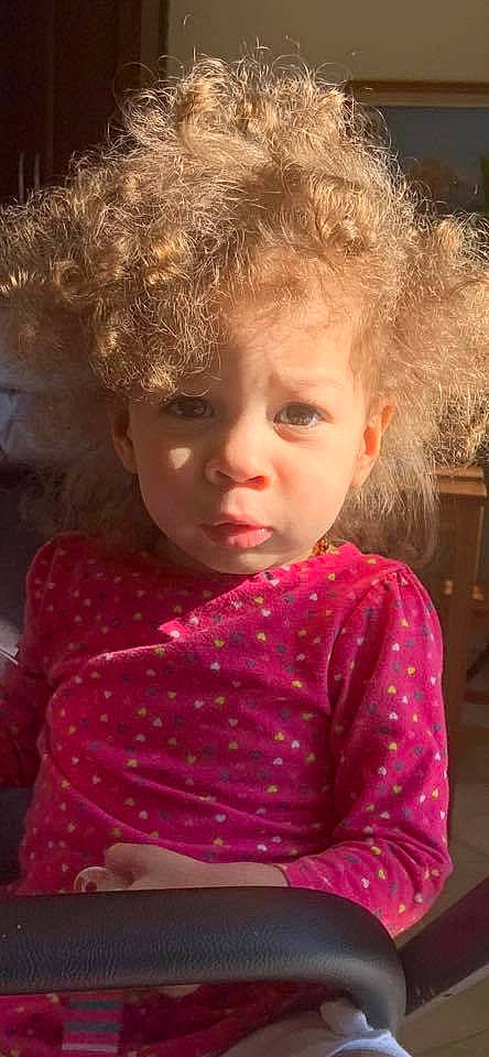 Fox joined the competition — help win amazing prizes! blond, brown_hair, cheek, child, child_model, eye, face, hair, hairstyle, head, human, iris, lip, nose, person, pink, portrait, toddler