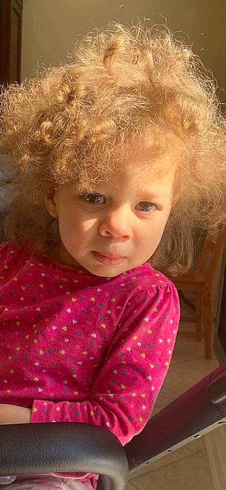 Fox joined the competition — help win amazing prizes! blond, brown_hair, cheek, child, child_model, chin, eye, face, hair, hairstyle, head, human, iris, lip, nose, person, pink, skin, smile, toddler