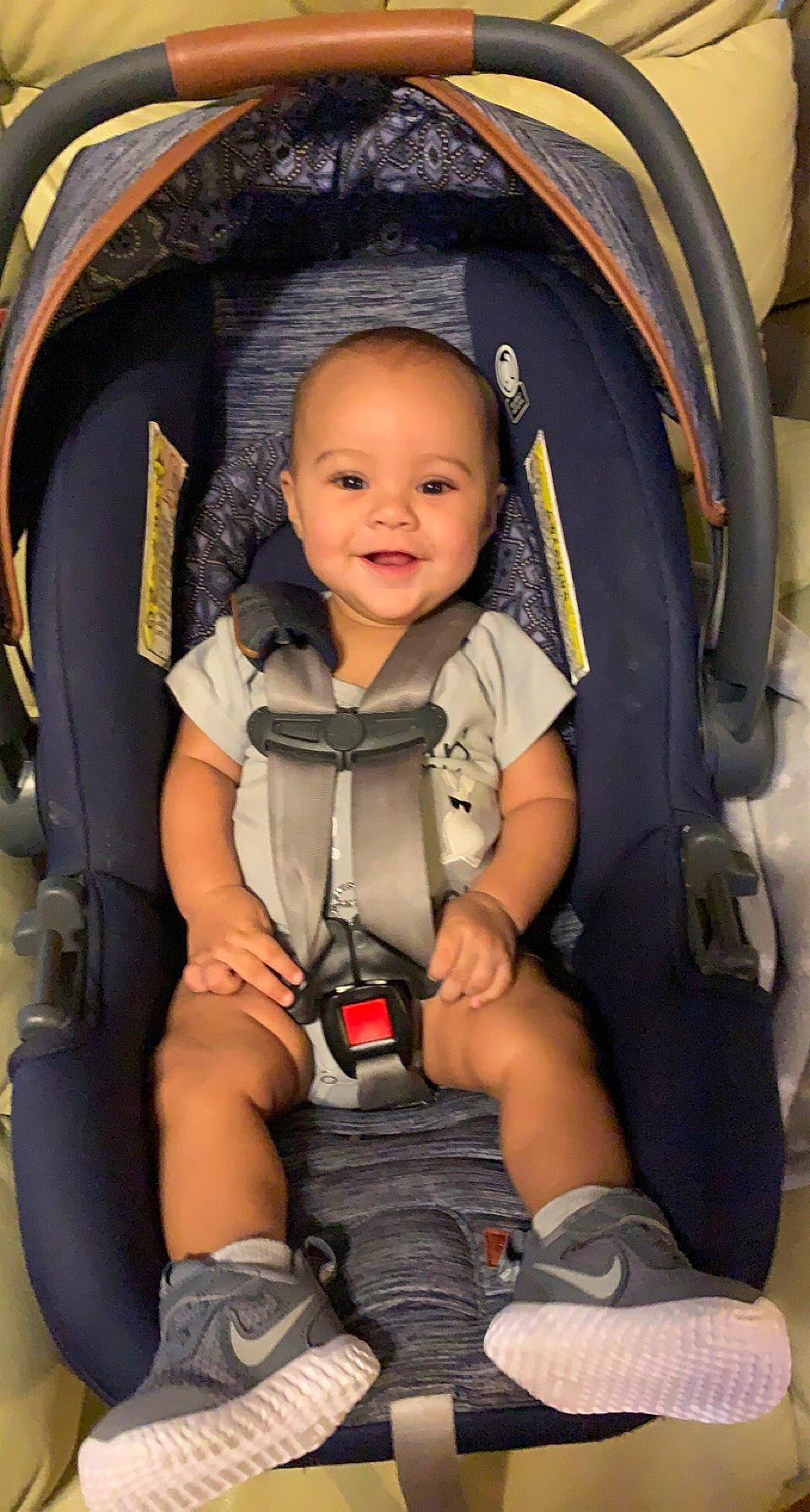 Eastyn joined the competition — help win amazing prizes! auto_part, baby, baby_carriage, baby_products, baby_safety, bag, car_seat, chair, child, comfort, eye, fun, happy, joy, person, personal_protective_equipment, product, sitting, smile, toddler