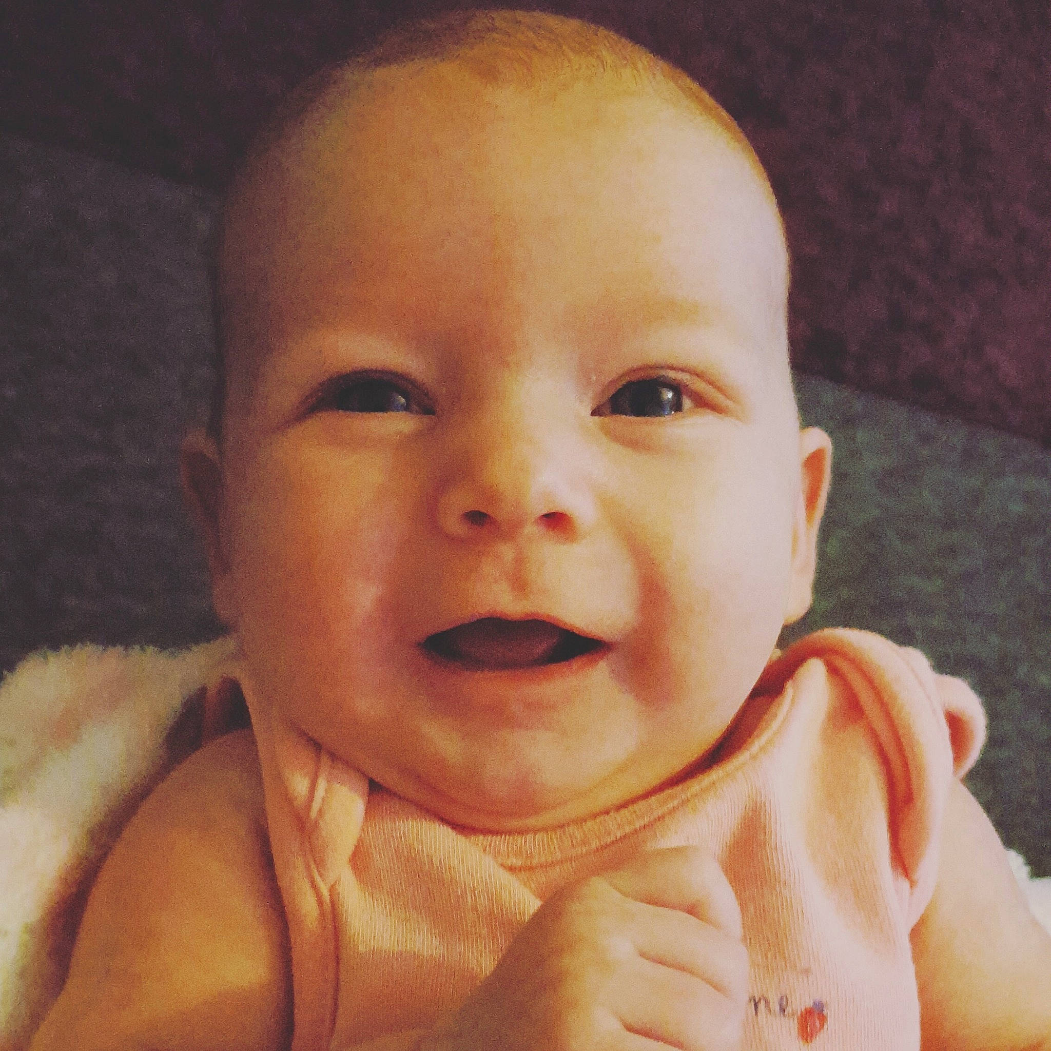 Tillie-mae joined the competition — help win amazing prizes! cheek, child, chin, close_up, ear, eyebrow, face, forehead, head, infant, jaw, lip, mouth, nose, person, skin, smile, toddler