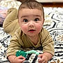 Ethan joined the competition — help win amazing prizes! baby, infant, pacifier, blanket, patterned_blanket, curious, blue_eyes, corduroy_clothing, lying_down, indoors, child, cute, hand, face, expression, soft, portrait, toddler, young_child, cozy