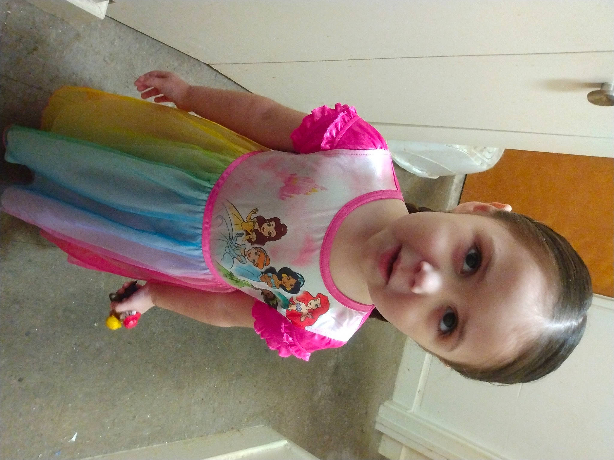 Jordyn is registered to the contest to win money with this photo: baby, baby_products, baby_toddler_clothing, cheek, child, fun, happy, magenta, person, pink, play, room, smile, toddler, vacation