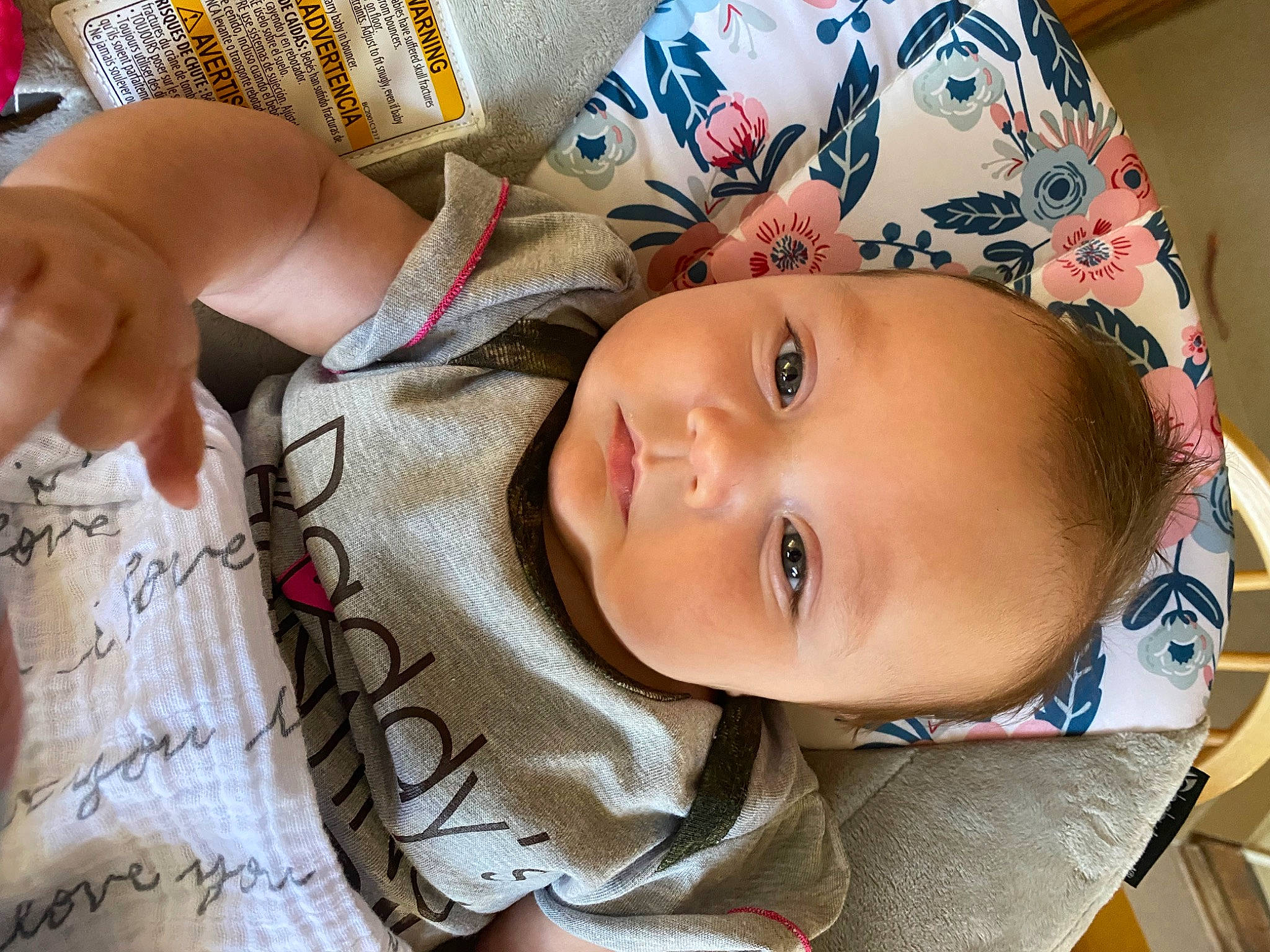 Alainah is registered to the contest to win money with this photo: baby, baby_products, baby_safety, baby_toddler_clothing, cheek, child, comfort, eye, eyebrow, eyelash, happy, head, iris, lip, mouth, nose, person, skin, smile, textile