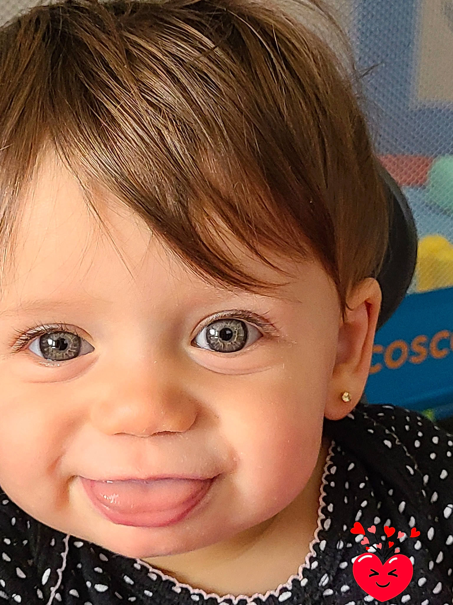 Ashley joined the competition — help win amazing prizes! blond, brown_hair, cheek, child, chin, close_up, ear, eye, eyebrow, face, facial_expression, forehead, hair, hairstyle, head, human, iris, lip, nose, person