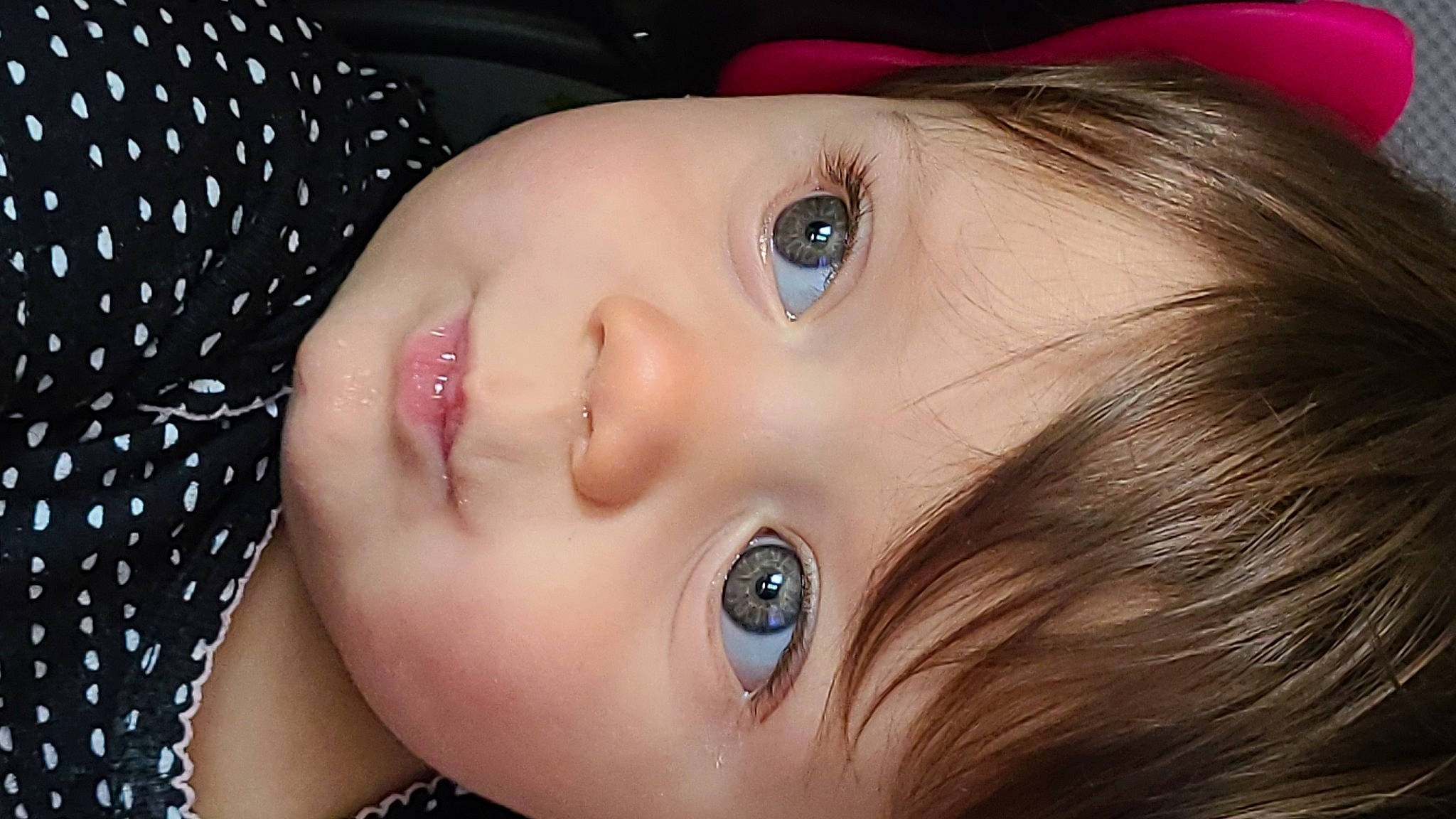 Ashley is registered to the contest to win money with this photo: beauty, black_hair, brown_hair, cheek, child, close_up, eye, eyebrow, eyelash, face, forehead, hair, head, iris, lip, mouth, nose, organ, person, skin