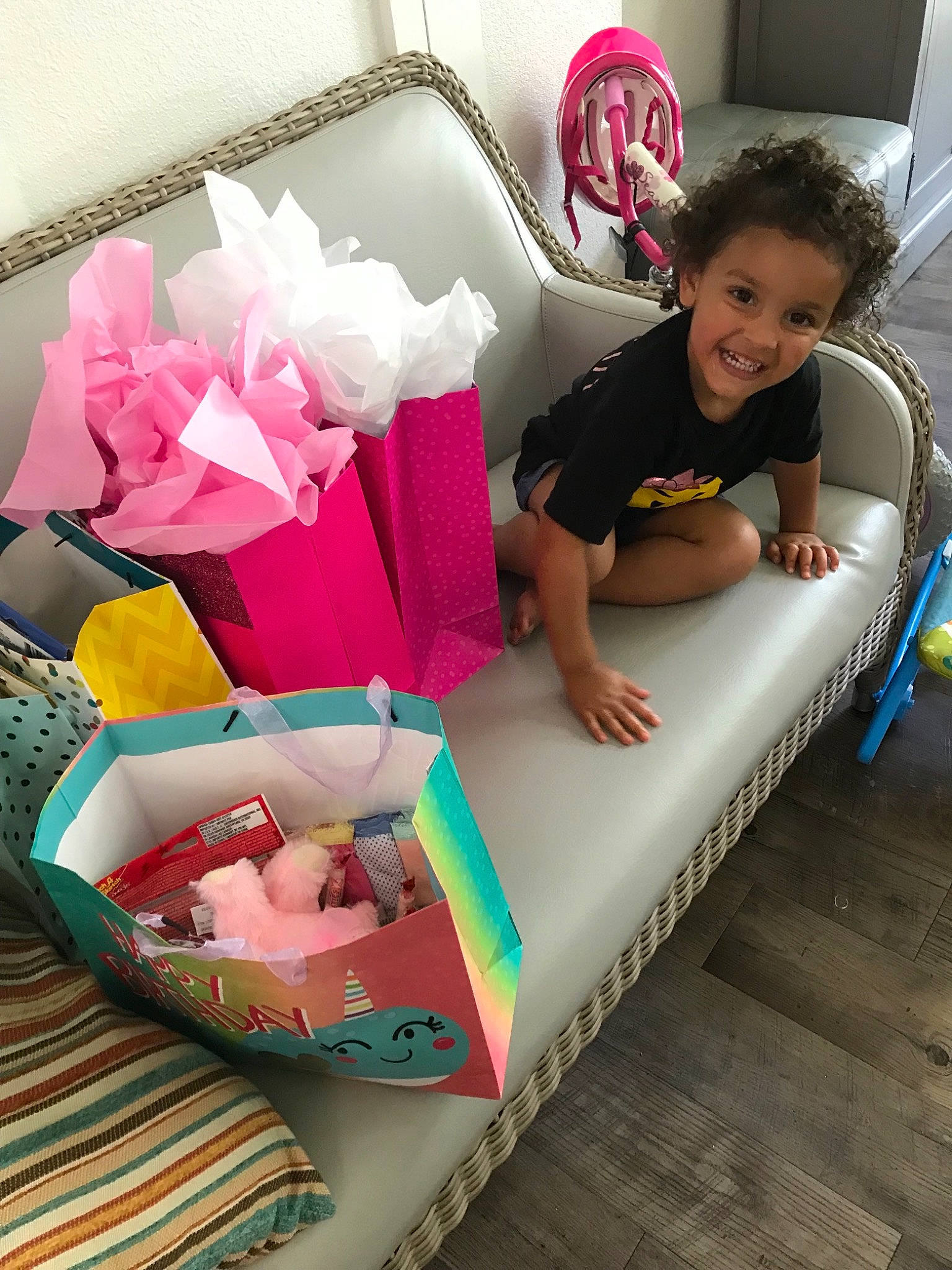 Ali joined the competition — help win amazing prizes! child, furniture, joy, person, pink, play, product, room, textile, toddler