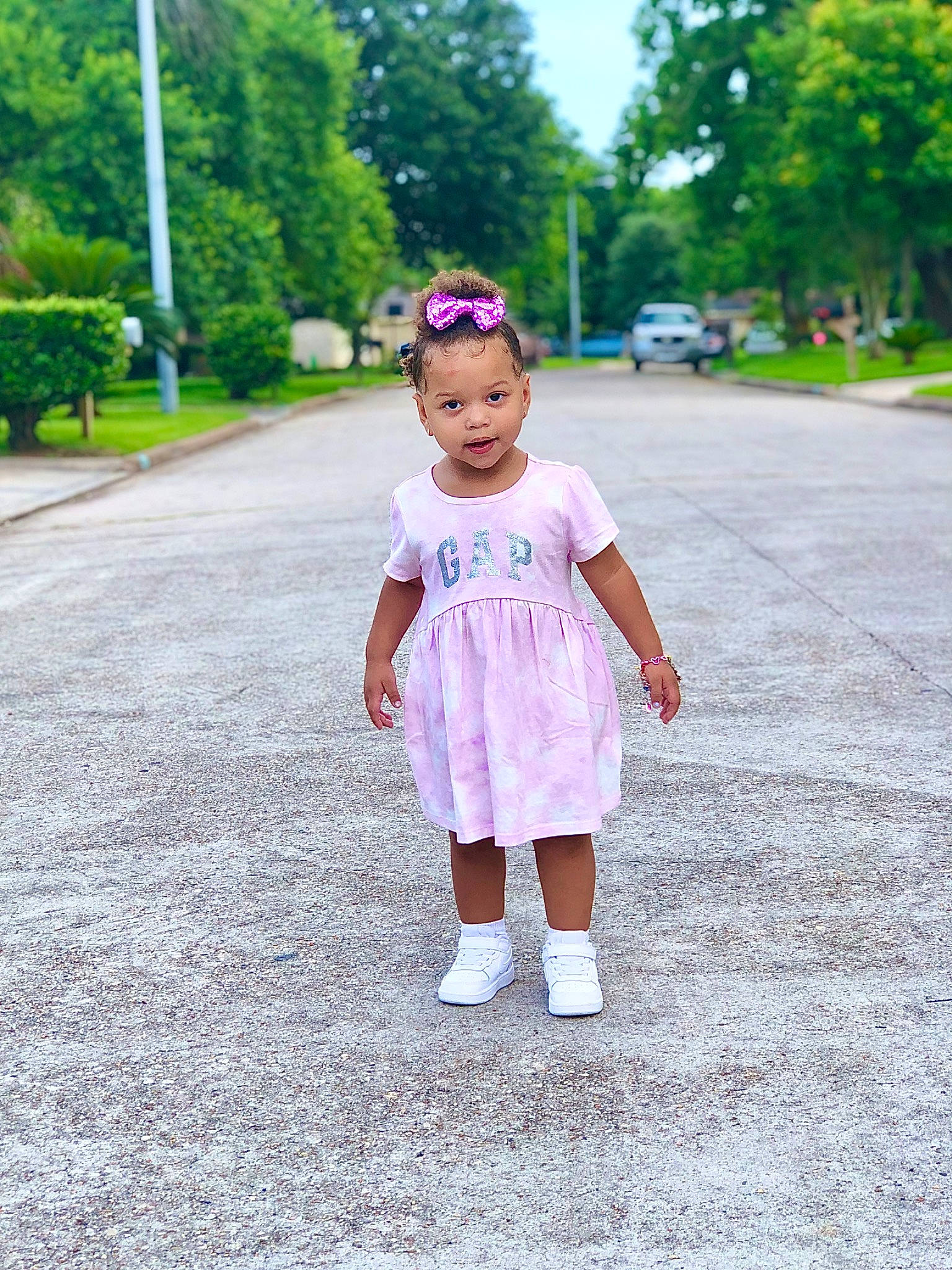 Camari joined the competition — help win amazing prizes! asphalt, child, dress, footwear, glasses, headgear, lavender, person, photograph, photography, pink, plant, shoe, smile, snapshot, street_fashion, summer, toddler, vacation, walking