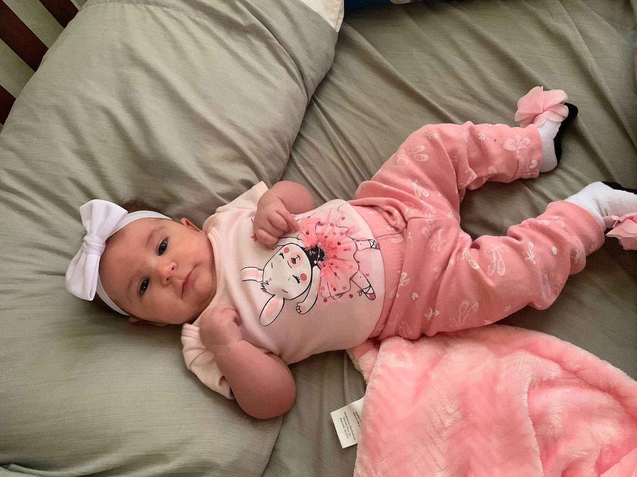 Aleeya is registered to the contest to win money with this photo: baby, baby_sleeping, bedtime, cheek, child, headwear, leg, person, pink, skin, toddler