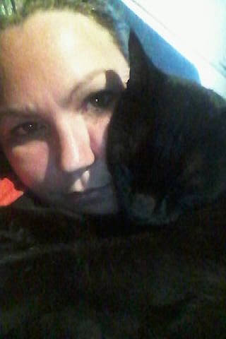 Kiwi a rejoint le concours — aidez-le/la à gagner de superbes lots ! black_hair, cat, eye, eyebrow, face, fawn, forehead, hair, head, long_hair, mouth, nose, photography, selfie, smile, snout, whiskers