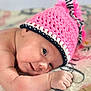 Brynleigh is registered to the contest to win money with this photo: baby, beanie, bodypart, bonnet, cap, clothing, face, finger, glove, hand, hat, head, newborn, person, photography, portrait, sleeping