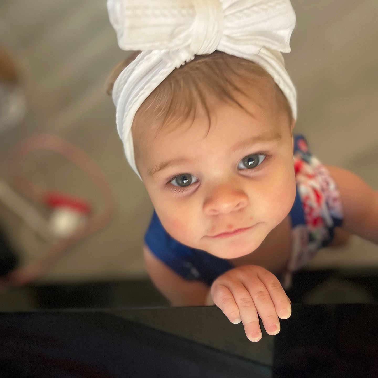 Jemma joined the competition — help win amazing prizes! accessories, arm, baby, blonde, bodypart, bonnet, bracelet, cap, clothing, computer, costume, crawling, cream, dahlia, dessert, dress, earring, electronics, eveningdress, face