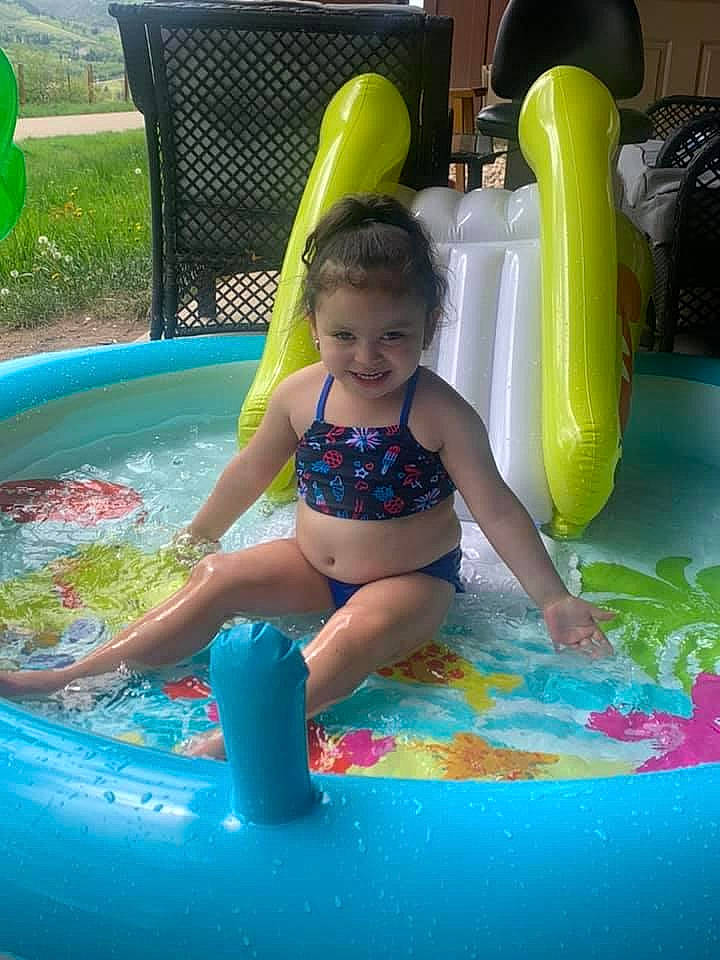 Ashley Ortyz joined the competition — help win amazing prizes! child, fun, games, inflatable, joy, leisure, leisure_centre, nonbuilding_structure, park, person, play, recreation, summer, swimming_pool, toddler, water_park