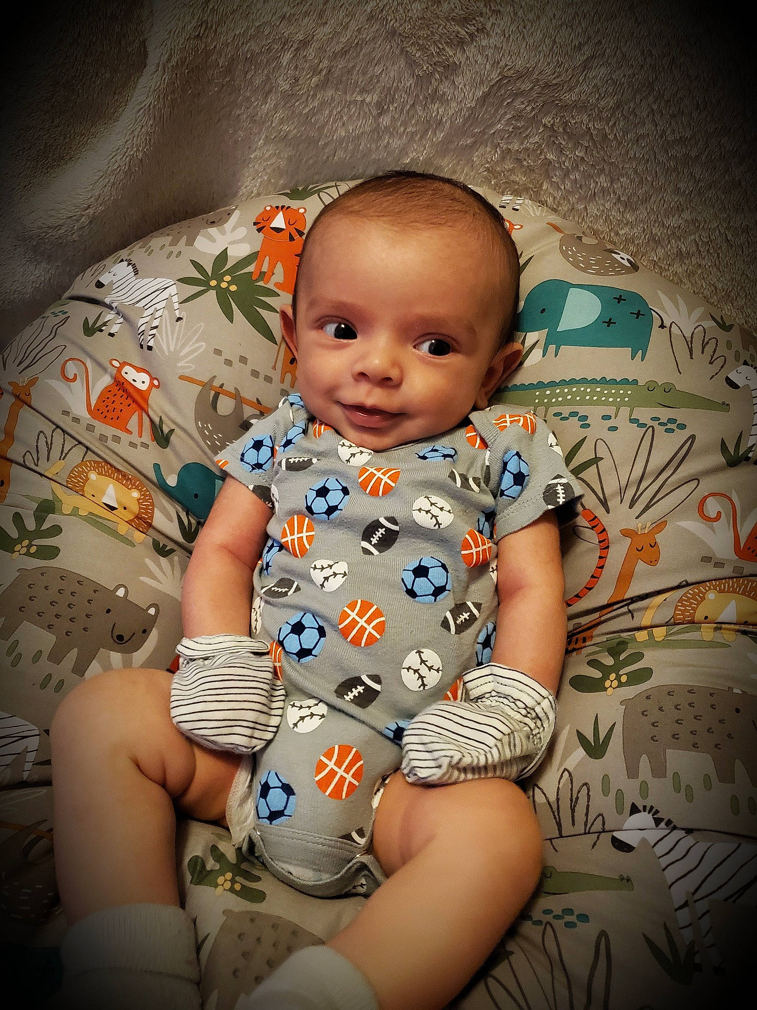 Marcel Jayce joined the competition — help win amazing prizes! baby, baby_toddler_clothing, cheek, child, comfort, cool, flash_photography, fun, hairstyle, happy, human, human_leg, iris, joy, pattern, person, sitting, skin, smile, stock_photography