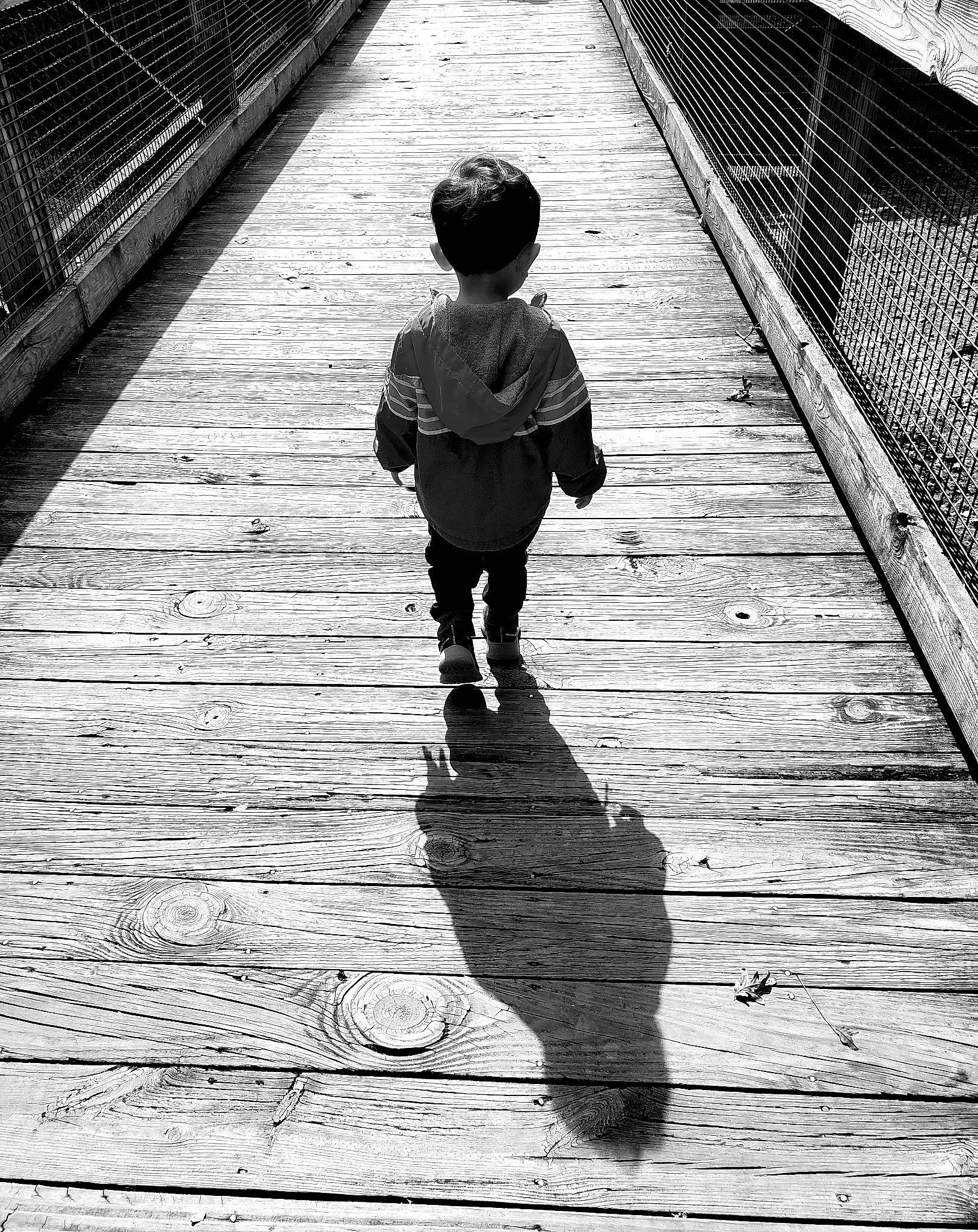 Marcel joined the competition — help win amazing prizes! black, black_and_white, eye, flooring, gesture, head, line, monochrome, monochrome_photography, people_in_nature, person, photograph, road, road_surface, standing, style, symmetry, tints_and_shades, toddler, wall