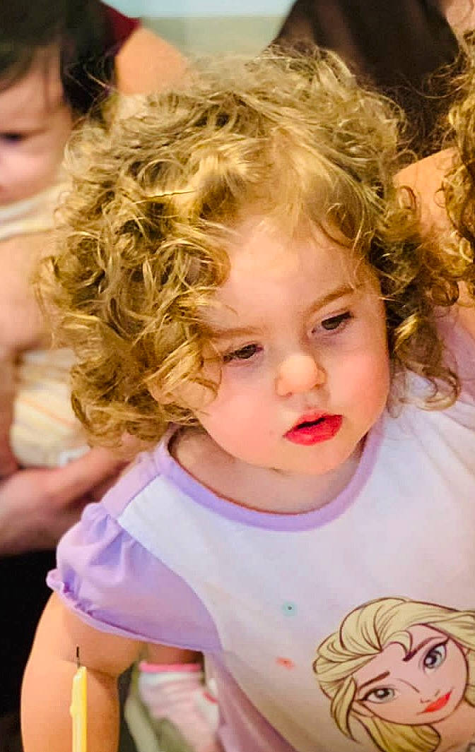 Fiona joined the competition — help win amazing prizes! baby_toddler_clothing, beauty, blond, brown_hair, cheek, child, chin, eye, eyelash, facial_expression, fun, grass, happy, iris, lip, mammal, nose, person, skin, sleeve