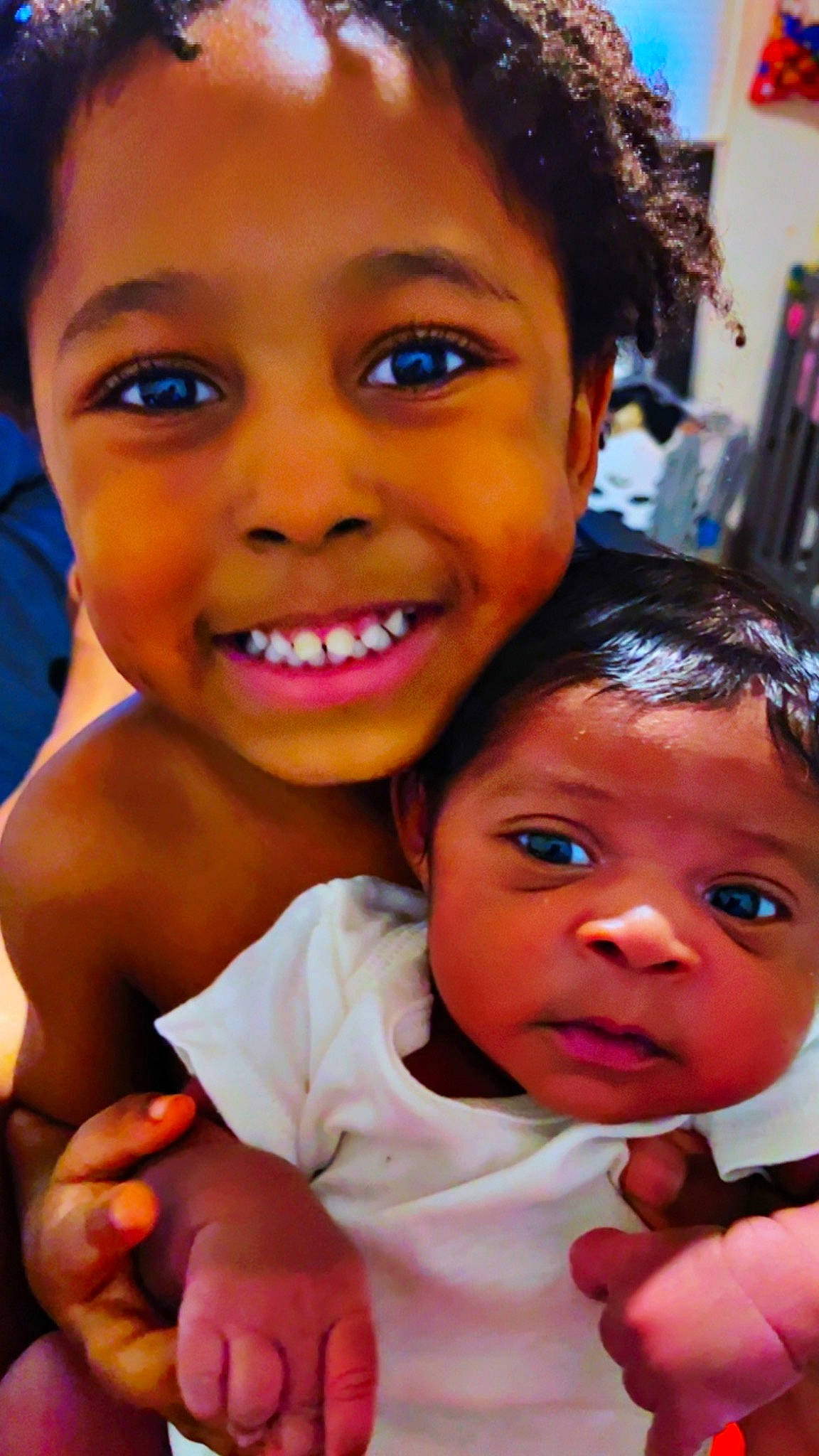 Jaylen is registered to the contest to win money with this photo: black_hair, cheek, child, chin, eye, eyebrow, eyelash, finger, forehead, gesture, happy, human, iris, joy, lip, mouth, nose, person, photograph, skin