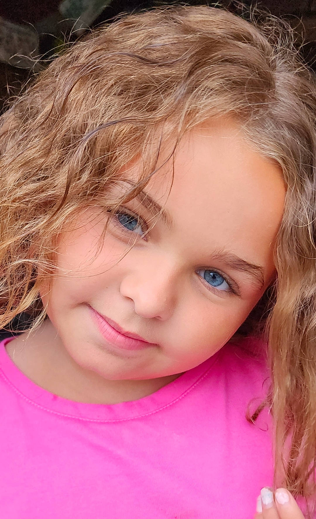 Addison is registered to the contest to win money with this photo: beauty, cheek, eyebrow, eyelash, face, grass, happy, iris, jaw, joy, layered_hair, lip, long_hair, mouth, neck, nose, people_in_nature, person, pink, skin