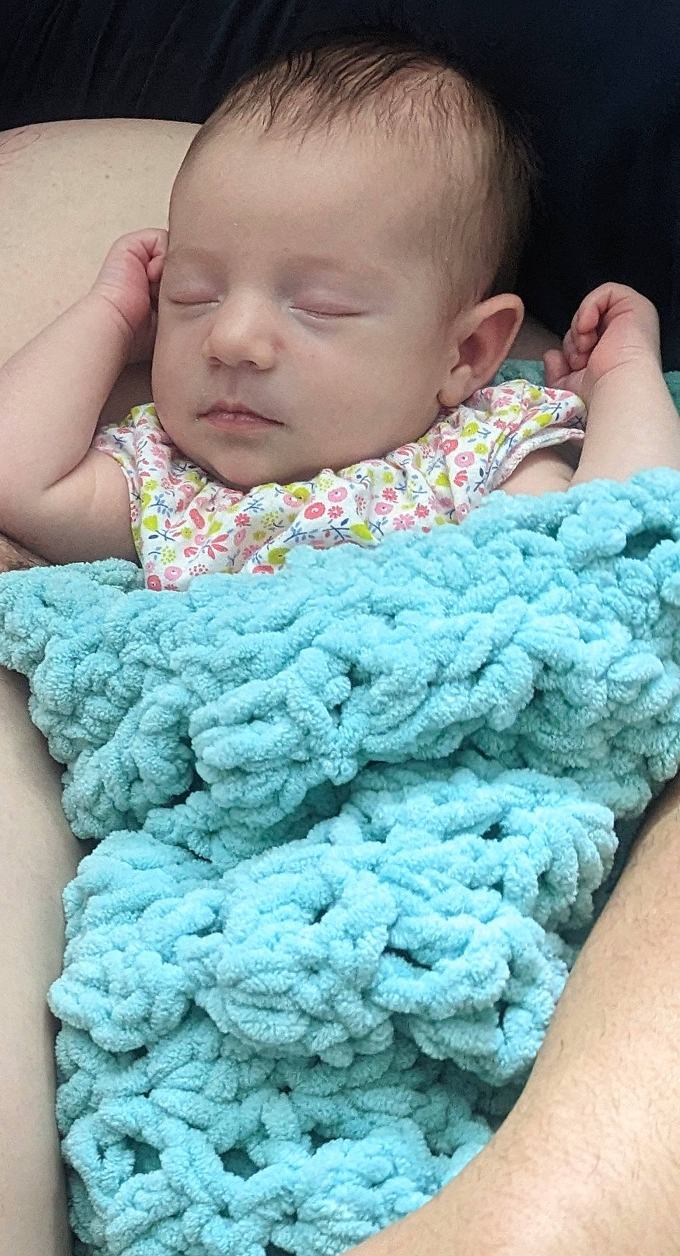 Aphrodite is registered to the contest to win money with this photo: aqua, art, azure, baby, baby_toddler_clothing, beauty, blue, electric_blue, finger, green, hand, linens, organ, pattern, person, photograph, product, textile, toddler, wool