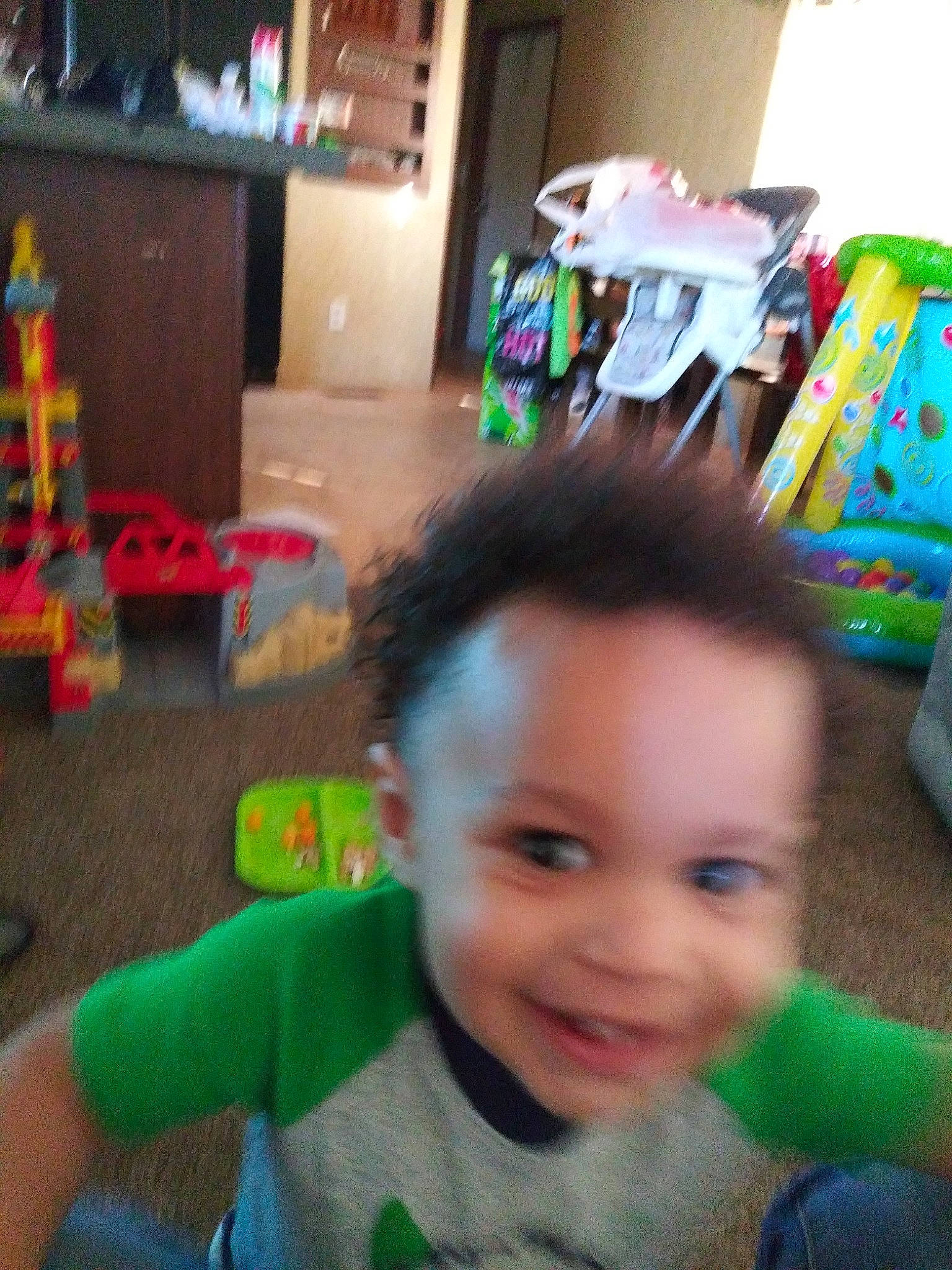 Jaylon is registered to the contest to win money with this photo: baby, beauty, child, ear, face, forehead, fun, head, joy, person, photography, play, selfie, skin, smile, toddler