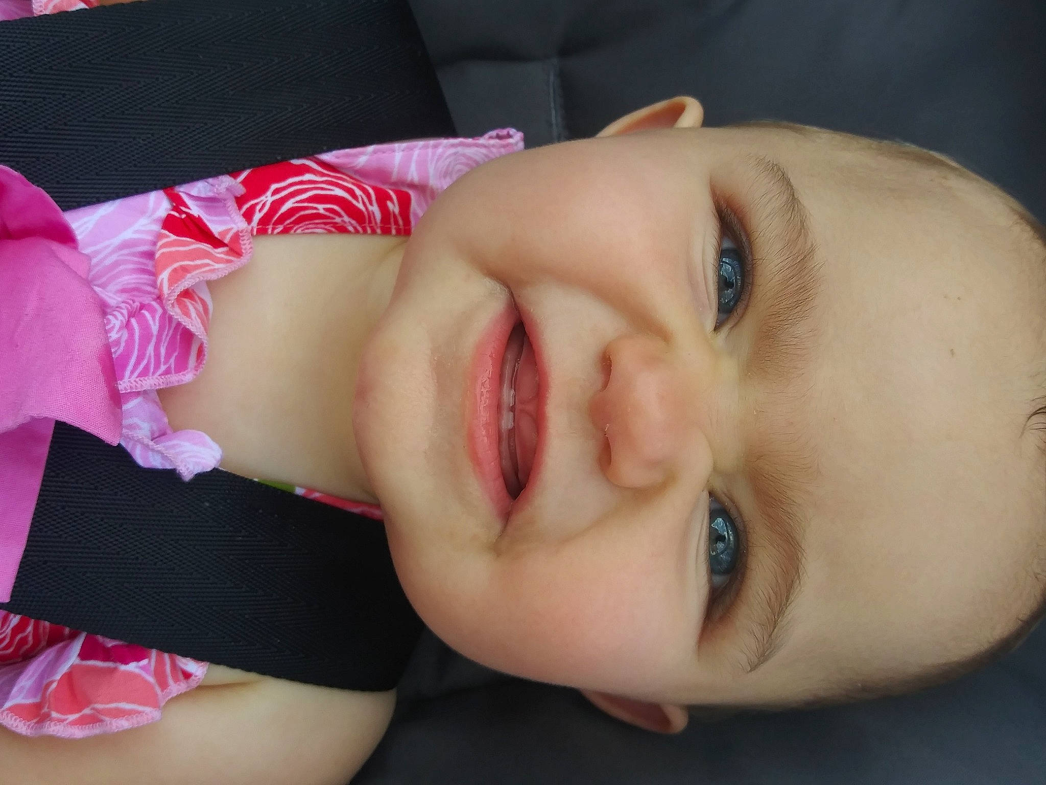 Evalina joined the competition — help win amazing prizes! arm, baby, beauty, cheek, child, chin, close_up, ear, eye, face, forehead, hand, head, lip, mouth, neck, nose, person, pink, skin