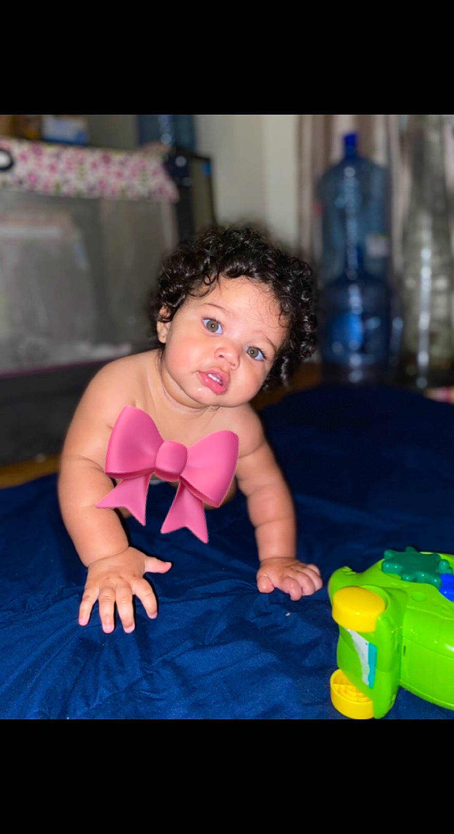 Khileesi joined the competition — help win amazing prizes! baby, baby_toddler_clothing, child, day_dress, dress, electric_blue, event, flash_photography, flooring, formal_wear, fun, hairstyle, happy, iris, leisure, magenta, person, recreation, sitting, toddler