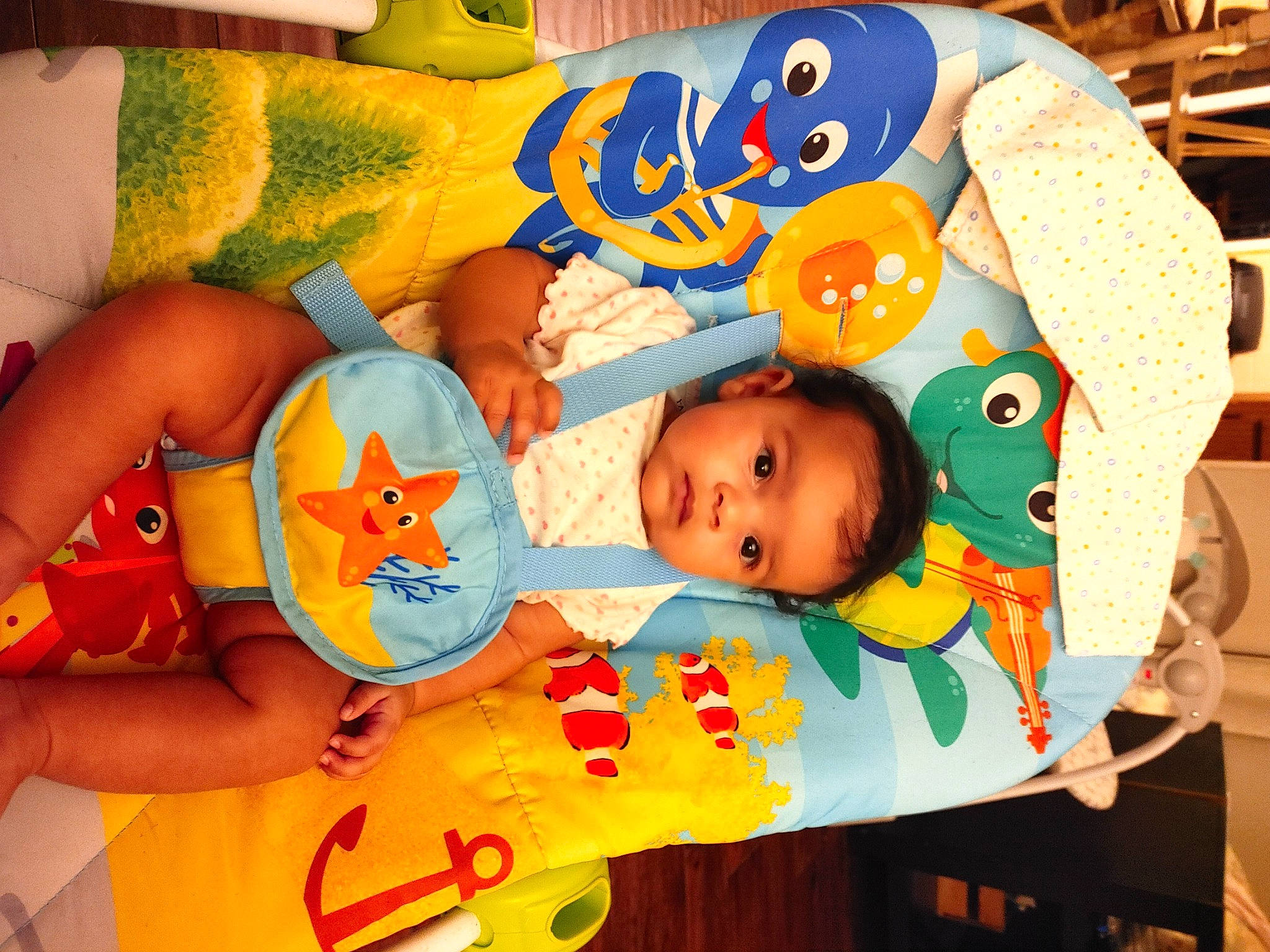 Kaliyah joined the competition — help win amazing prizes! art, baby, baby_products, baby_toddler_clothing, baby_toys, child, comfort, fun, green, happy, leisure, linens, orange, person, play, product, room, toddler, toy, yellow