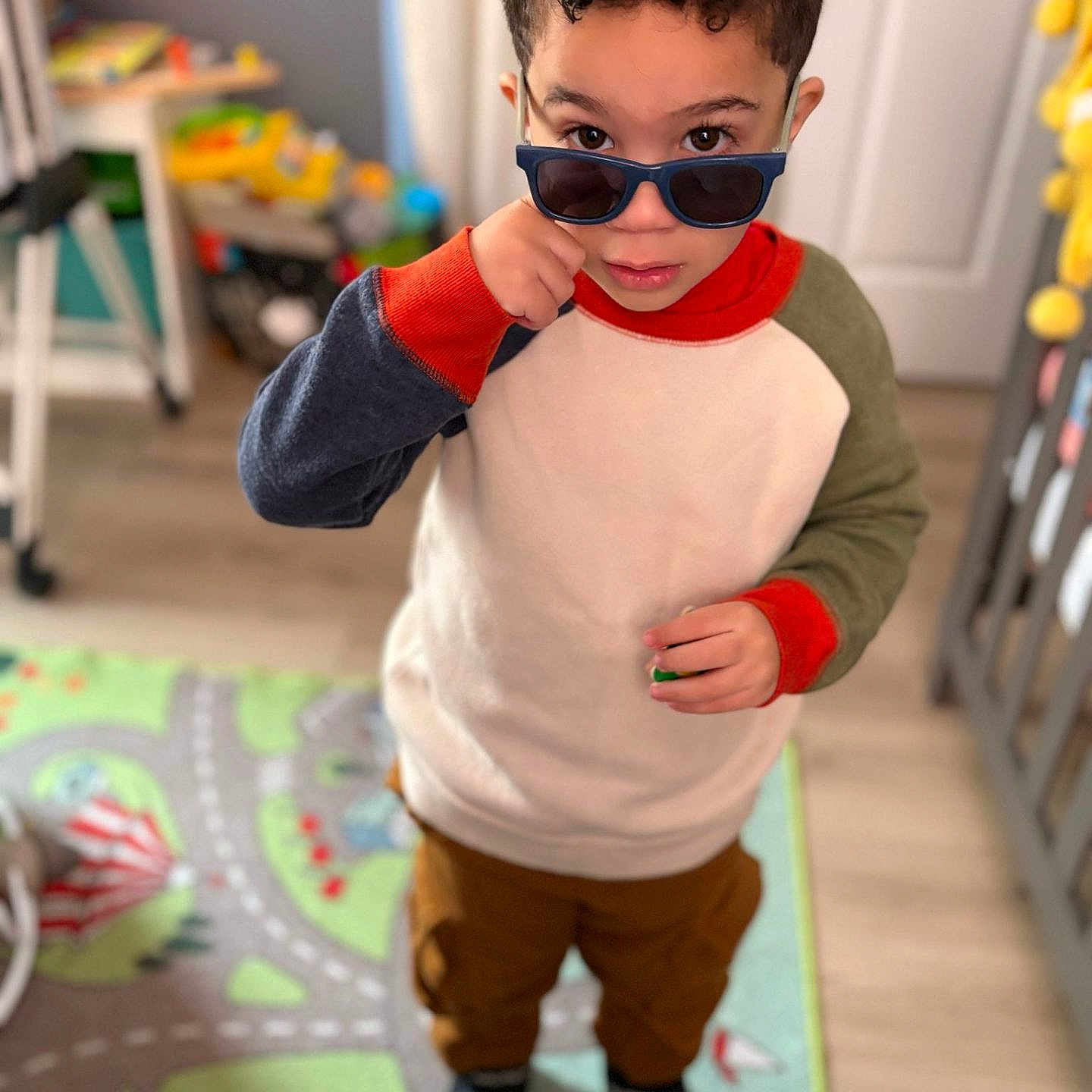 Eyden joined the competition — help win amazing prizes! accessories, bodypart, boy, child, clothing, face, finger, glasses, goggles, hand, head, knitwear, male, pants, person, photography, portrait, sleeve, sunglasses, sweater