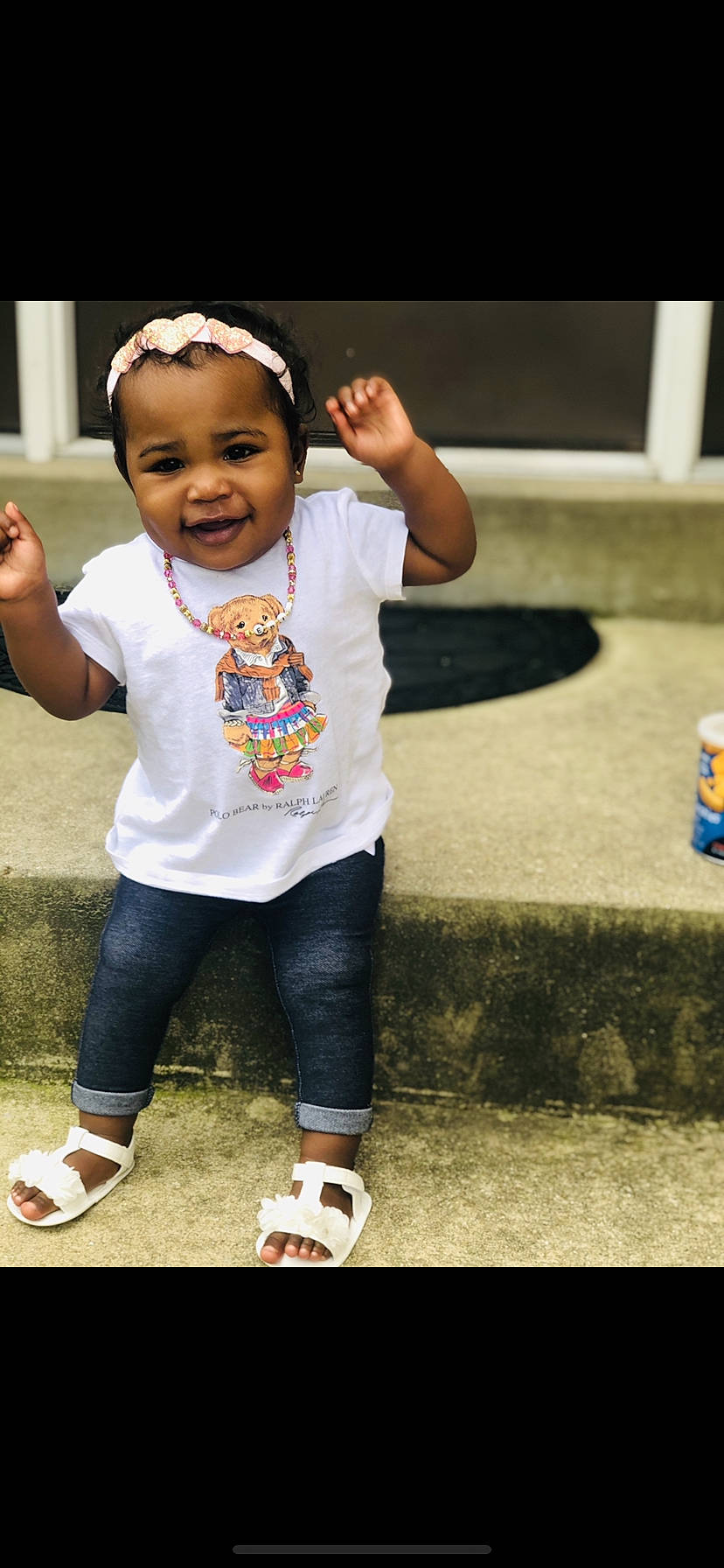 Eris is registered to the contest to win money with this photo: baby, child, child_model, cool, fun, happy, jeans, joy, person, photography, play, shoe, smile, toddler