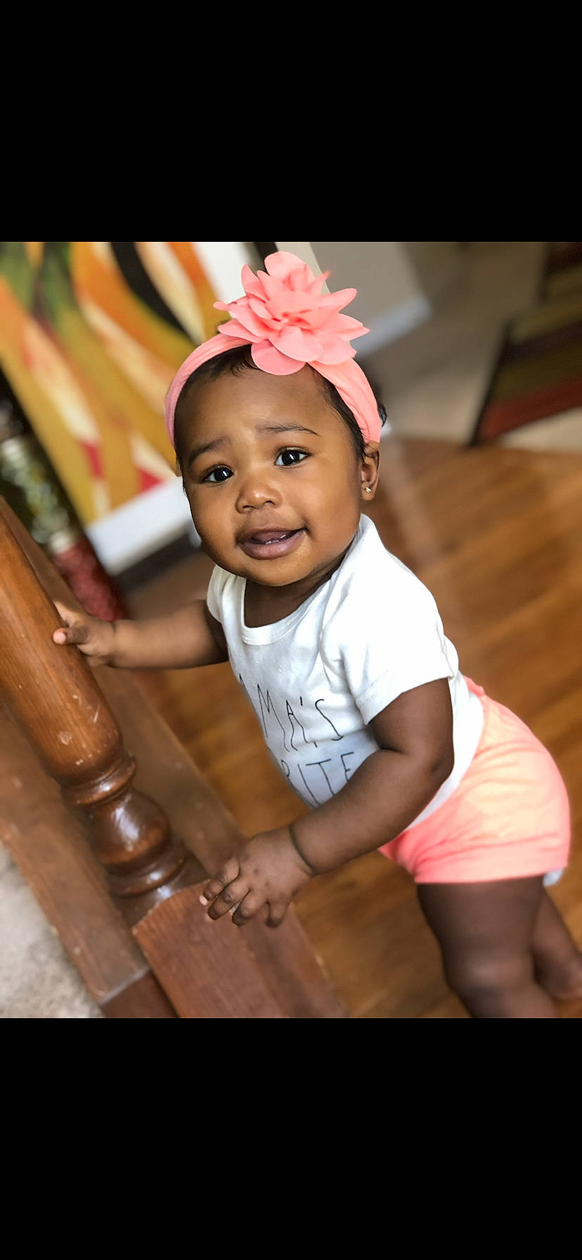 Eris joined the competition — help win amazing prizes! baby, cheek, child, child_model, fashion_accessory, hair_accessory, happy, headband, headgear, headpiece, person, photography, pink, skin, smile, toddler