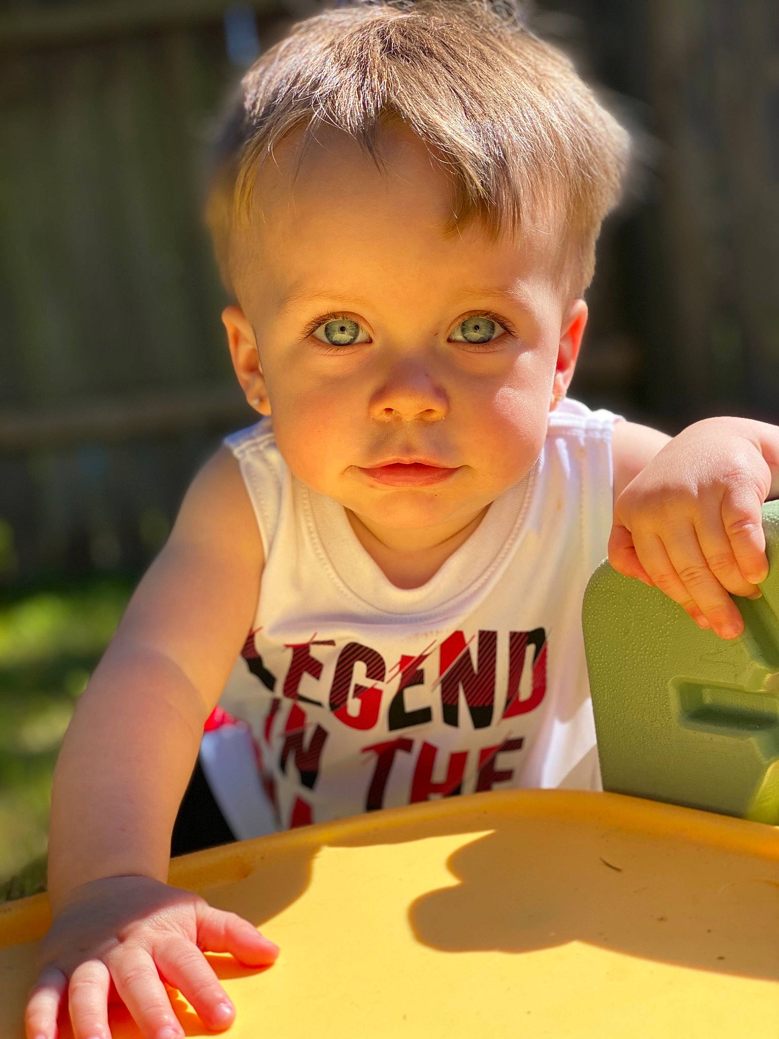 Kaisen is registered to the contest to win money with this photo: baby, child, facial_expression, finger, fun, hand, person, play, smile, toddler, vacation