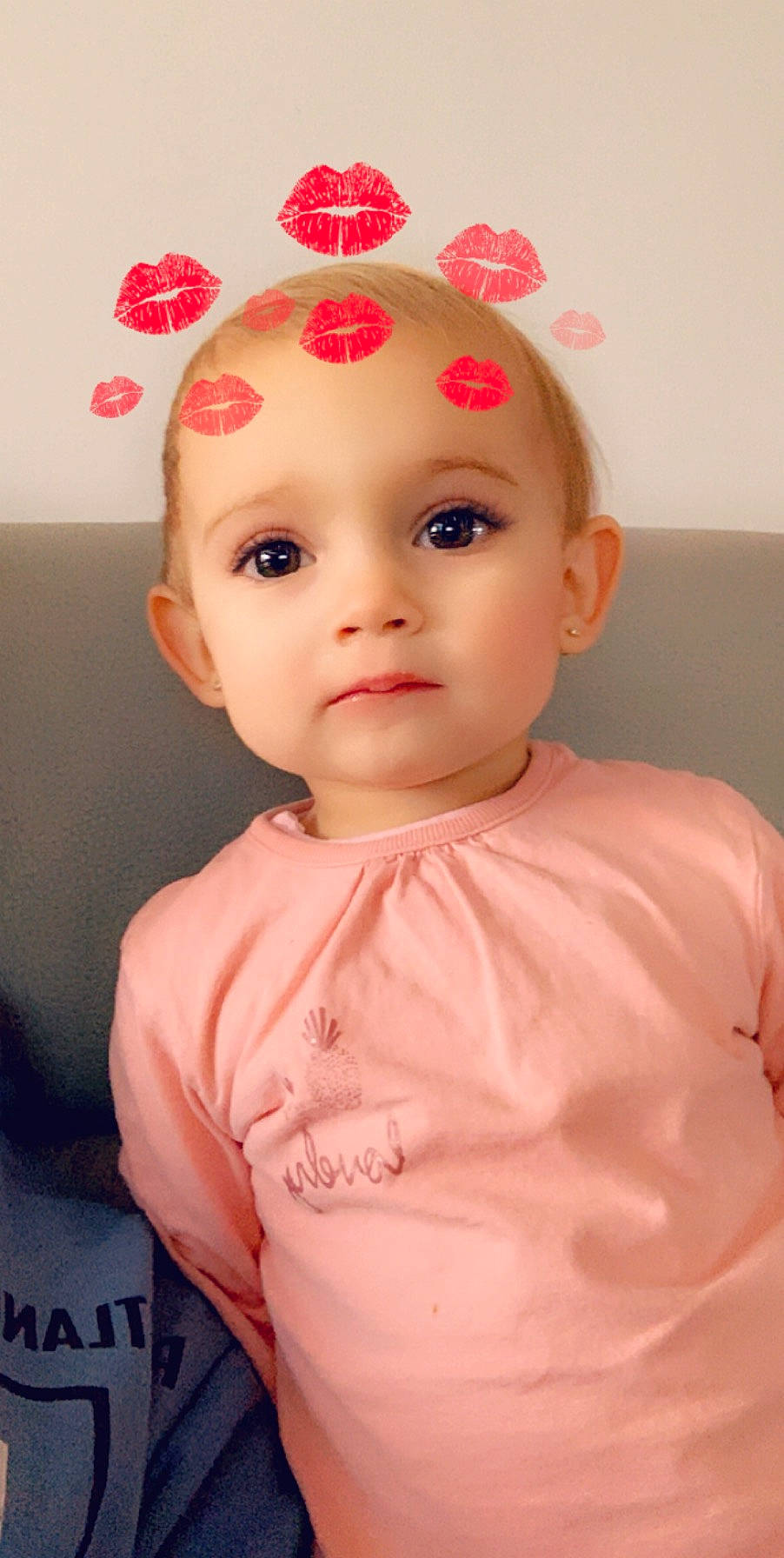 Lina a rejoint le concours — aidez-le/la à gagner de superbes lots ! baby, cheek, child, chin, face, forehead, head, lip, peach, person, pink, skin, toddler