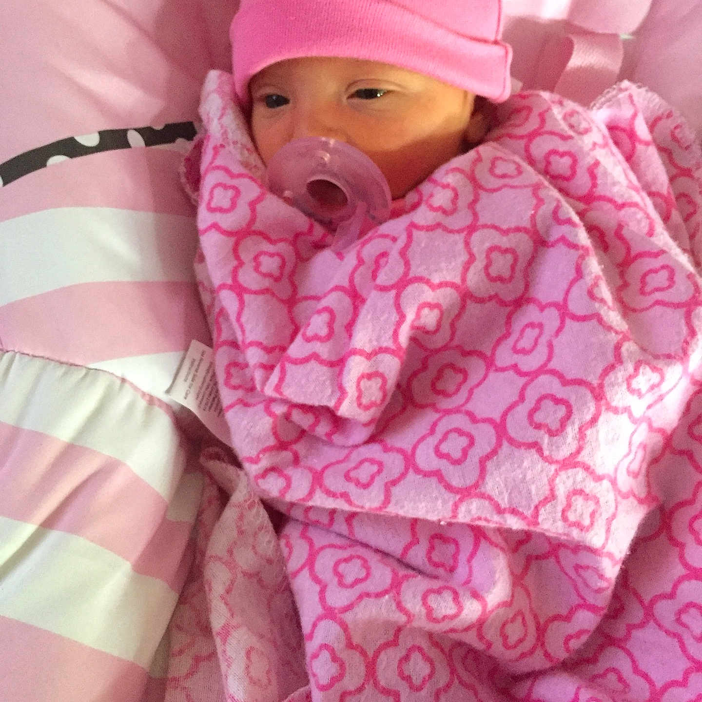 Brianna joined the competition — help win amazing prizes! baby_products, child, doll, infant, petal, pink, product, skin, stuffed_toy, textile, toy