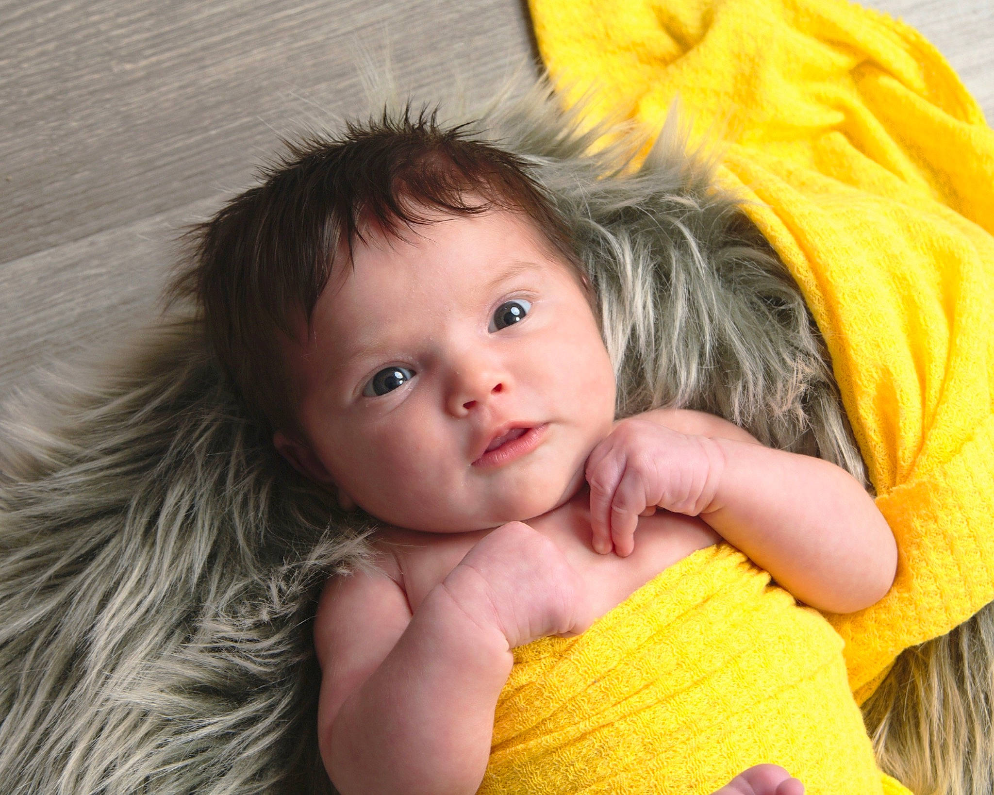 Ashlynn joined the competition — help win amazing prizes! baby, baby_toddler_clothing, beauty, cheek, eye, finger, gesture, grass, hand, happy, iris, lip, nail, nose, organ, people_in_nature, person, skin, textile, thumb