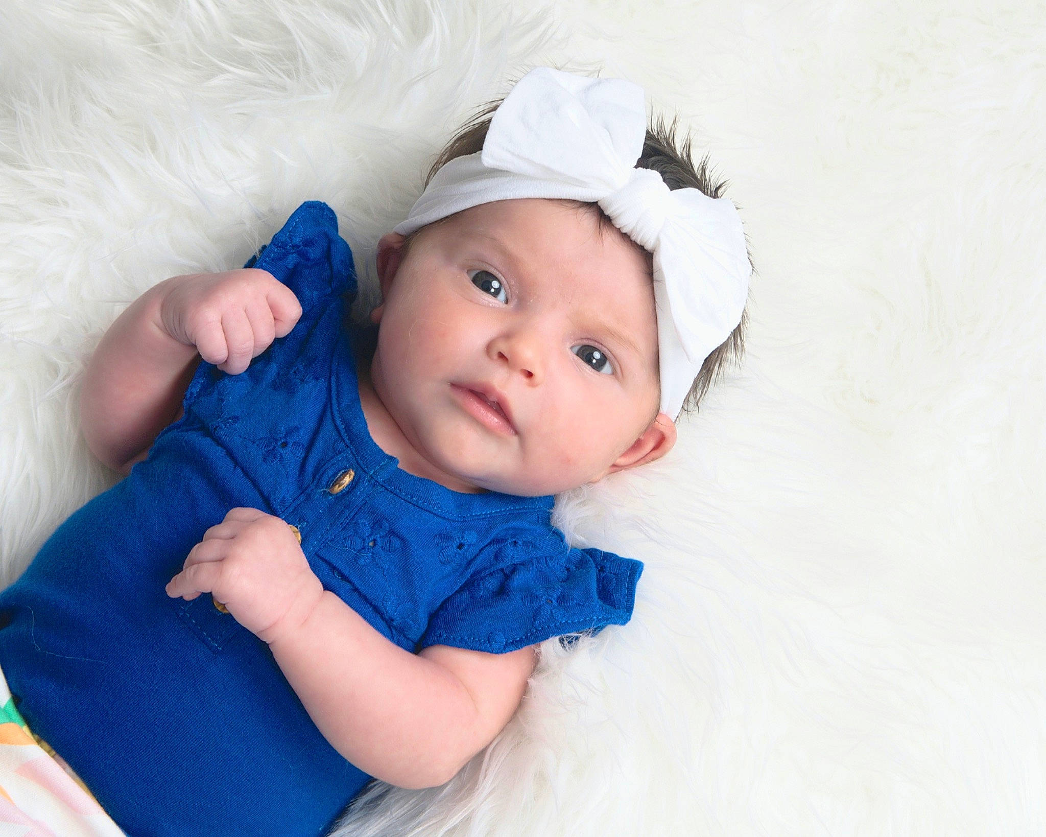 Ashlynn joined the competition — help win amazing prizes! baby, baby_toddler_clothing, cap, cheek, child, clothing, comfort, electric_blue, eye, face, fashion_accessory, flash_photography, hair_accessory, happy, headwear, iris, pattern, person, skin, sleeve