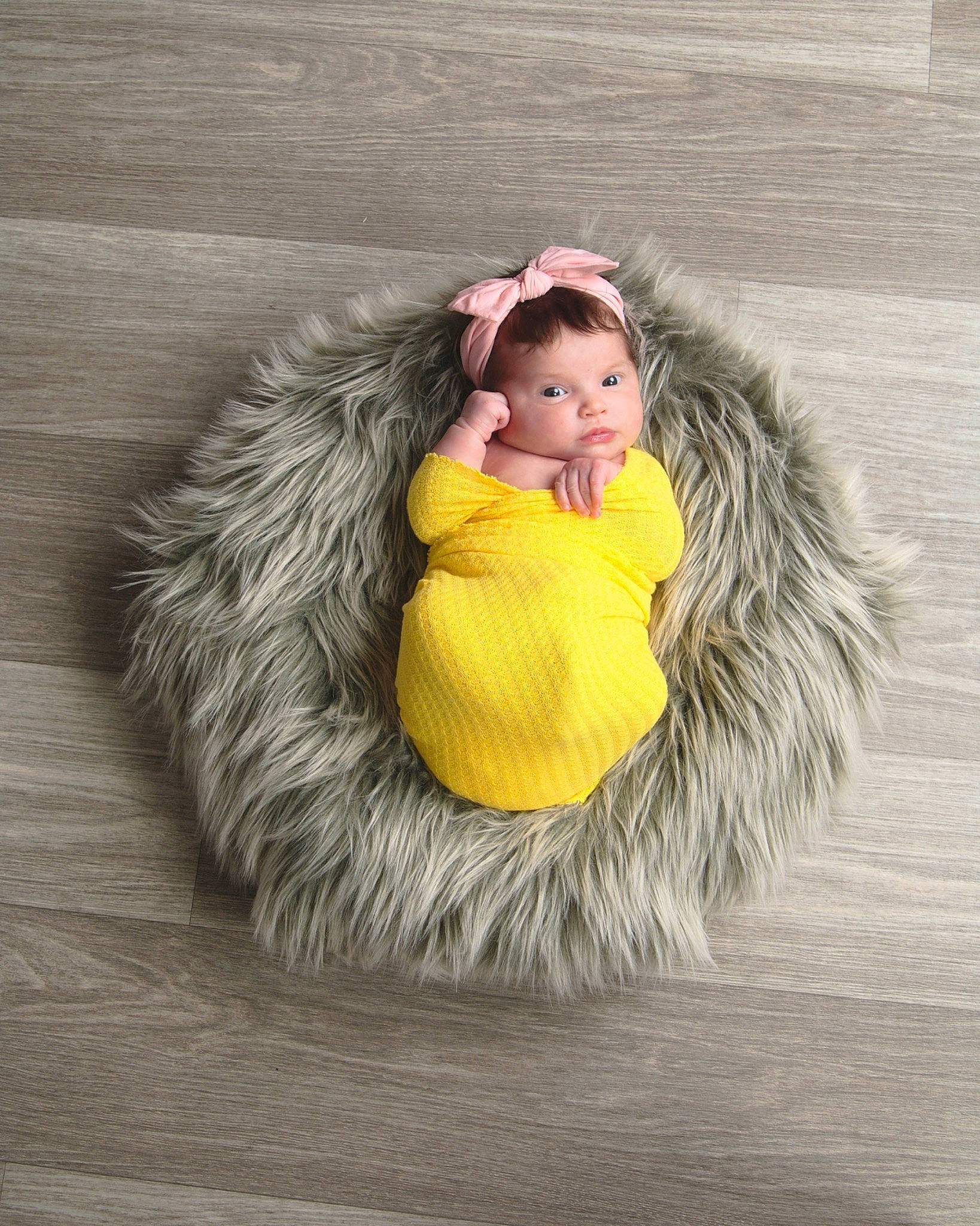 Ashlynn joined the competition — help win amazing prizes! baby, comfort, feather, flash_photography, freezing, fun, fur, fur_clothing, grass, hair, happy, head, headgear, human_body, jacket, outerwear, people_in_nature, person, sitting, toddler