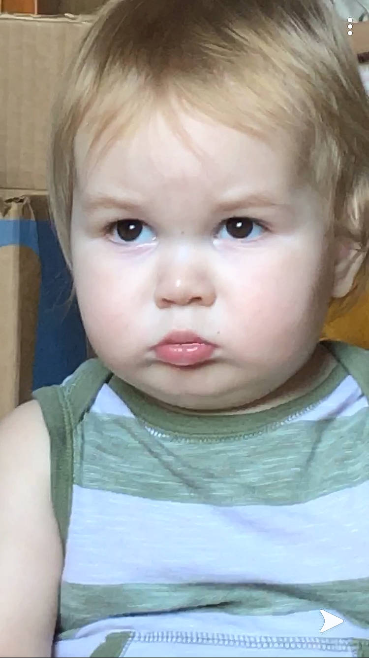 Ivey joined the competition — help win amazing prizes! baby, blond, cheek, child, chin, close_up, eye, eyebrow, face, forehead, hair, head, iris, jaw, lip, mouth, neck, nose, person, skin