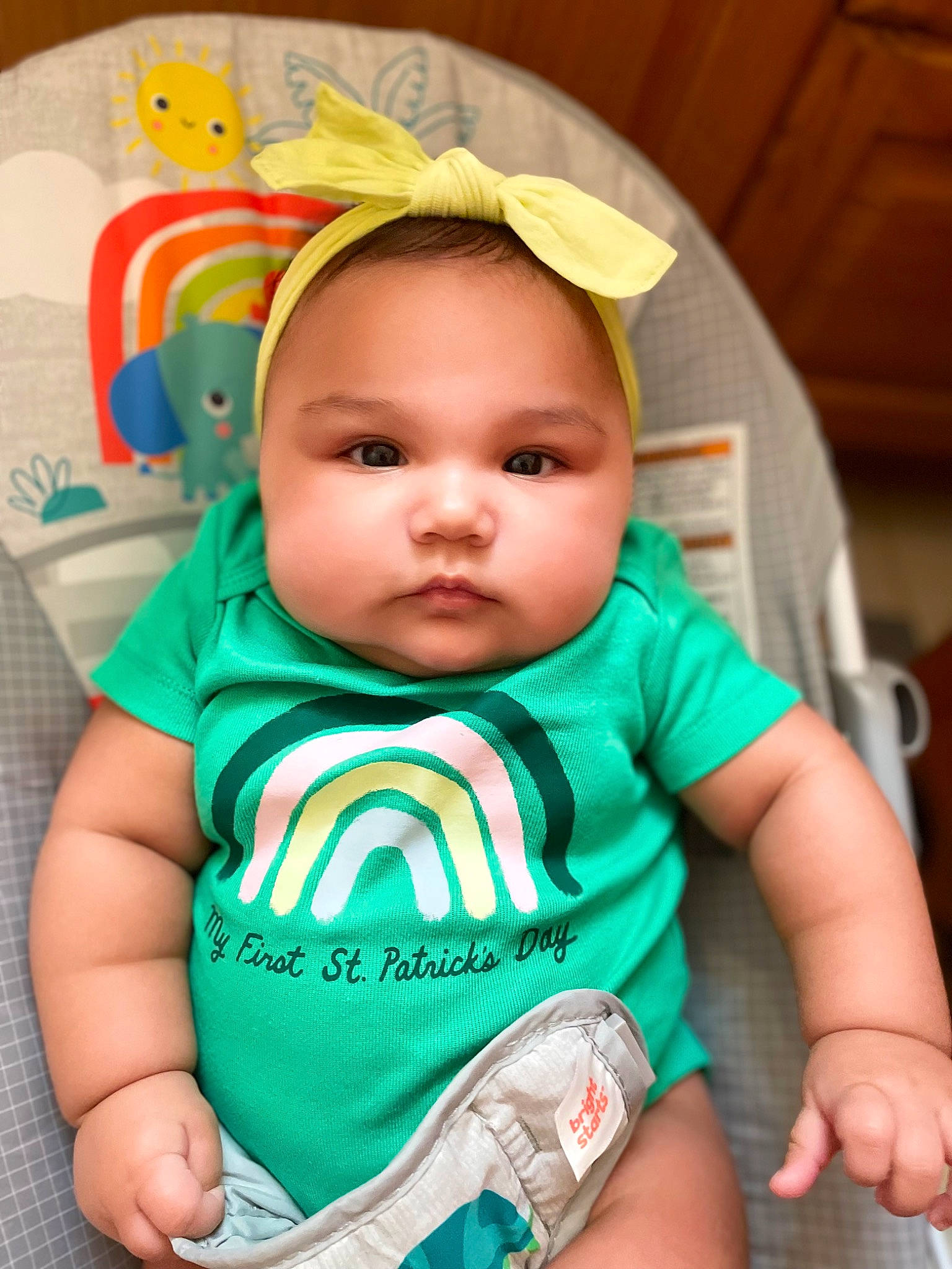 Amora is registered to the contest to win money with this photo: baby, baby_toddler_clothing, cheek, child, chin, comfort, cool, eye, face, happy, head, headwear, iris, nose, person, product, skin, sleeve, t_shirt, toddler