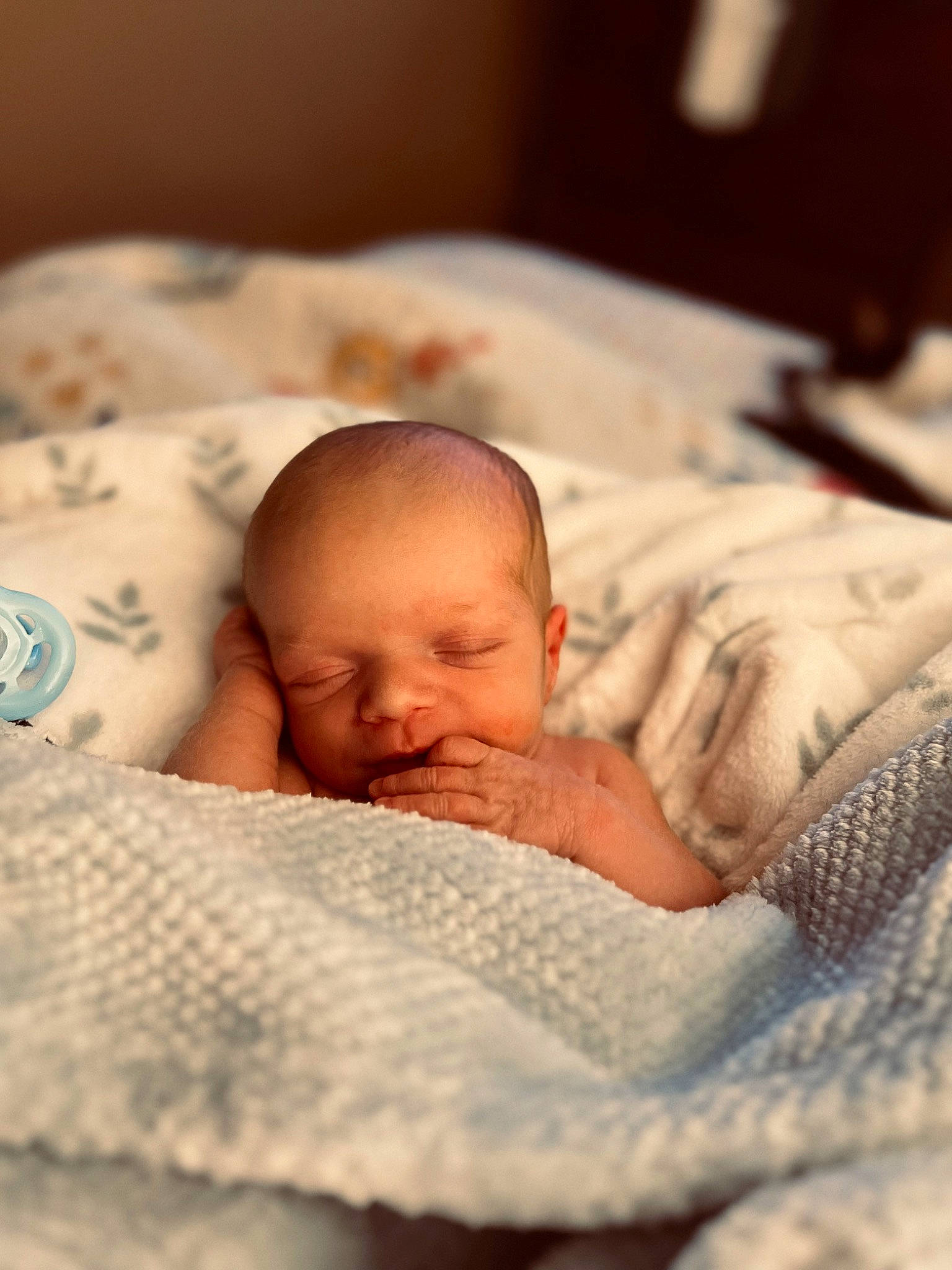 Bentley is registered to the contest to win money with this photo: baby, baby_sleeping, baby_toddler_clothing, bedtime, cheek, child, chin, comfort, event, eye, eyebrow, head, iris, linens, nap, nose, person, portrait_photography, room, skin
