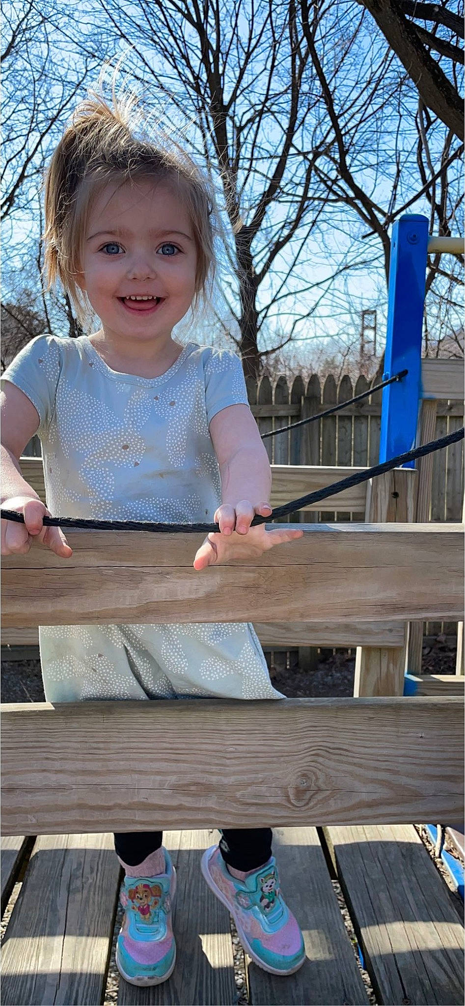 Ayrabella is registered to the contest to win money with this photo: baby_toddler_clothing, child, city, denim, fun, grass, happy, joy, leisure, outdoor_play_equipment, pattern, person, play, portrait_photography, recreation, sitting, sky, smile, t_shirt, toddler