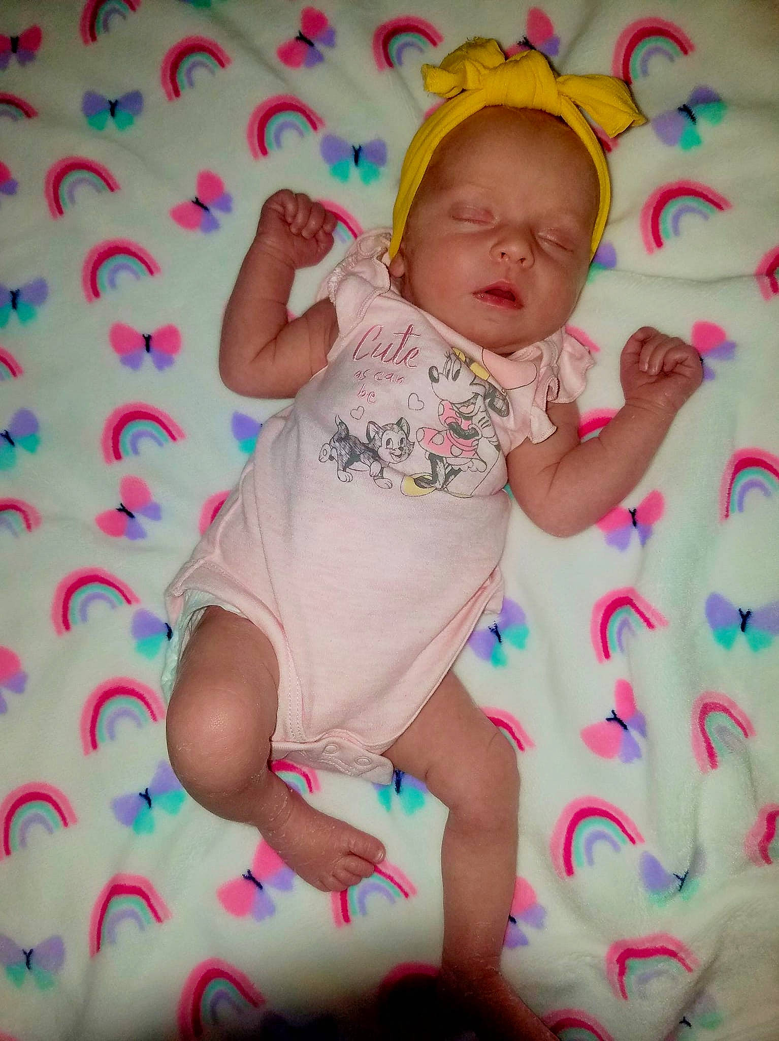 Brittany Luray joined the competition — help win amazing prizes! baby, baby_toddler_clothing, cheek, child, face, facial_expression, finger, fun, happy, linens, magenta, pattern, person, pink, purple, sitting, skin, sleeve, textile, thigh