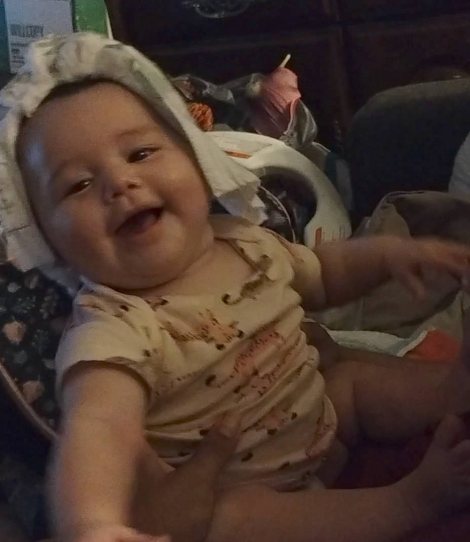 Sakura is registered to the contest to win money with this photo: baby, baby_products, baby_toddler_clothing, bedtime, cheek, chest, child, cloud, comfort, finger, fun, happy, joy, mouth, nose, person, sitting, skin, smile, thigh