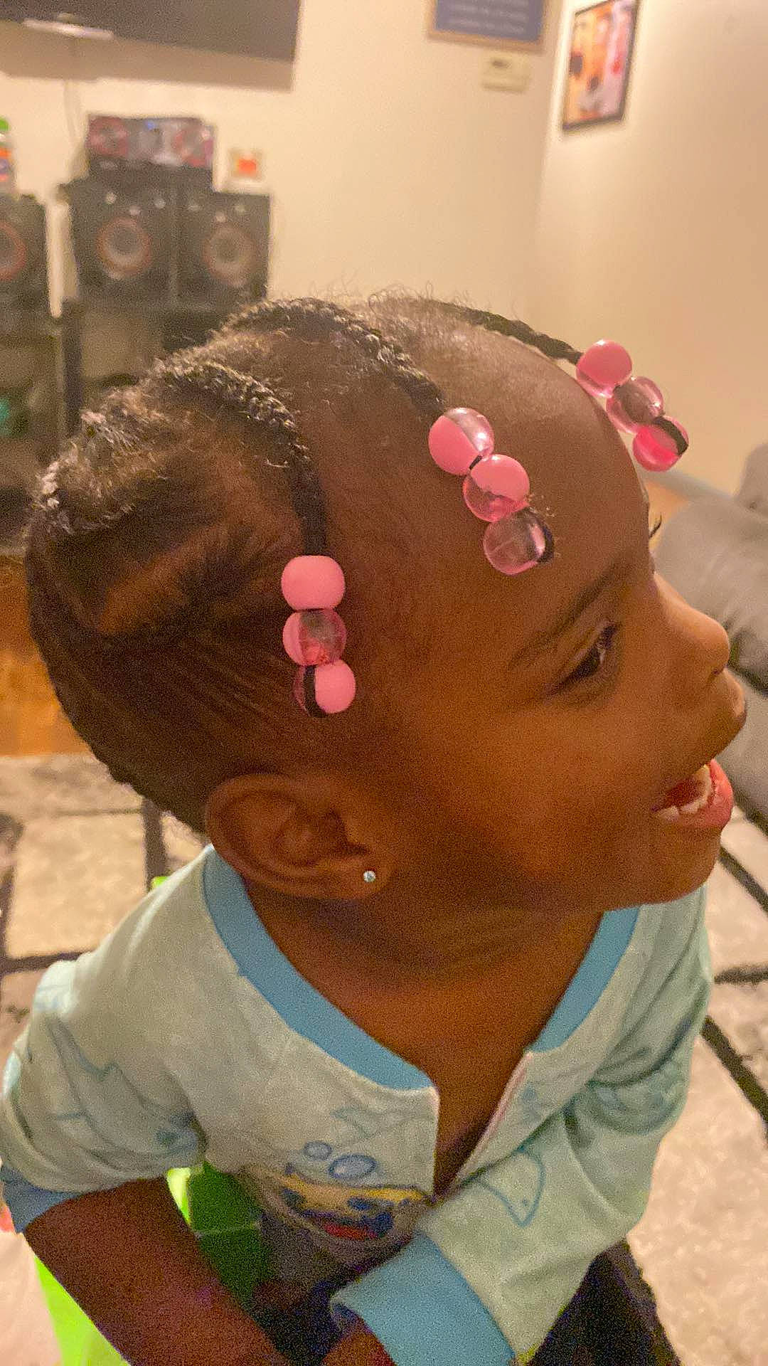 Brooklynn joined the competition — help win amazing prizes! baby, baby_toddler_clothing, black_hair, cheek, child, ear, eyebrow, eyelash, fashion_accessory, forehead, hair_accessory, happy, headgear, headpiece, neck, person, skin, temple, throat, toddler