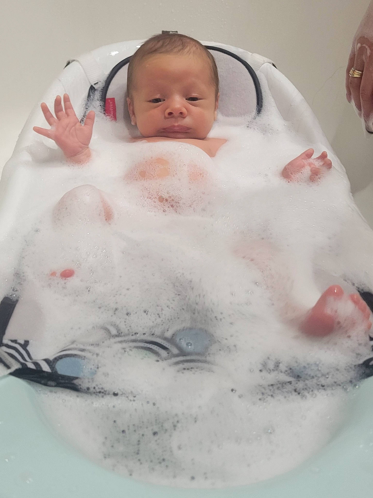 Dennis joined the competition — help win amazing prizes! baby, baby_toddler_clothing, bathing, cheek, comfort, eye, eyebrow, eyelash, face, hat, head, human, jaw, mammal, mouth, neck, nose, person, service, skin