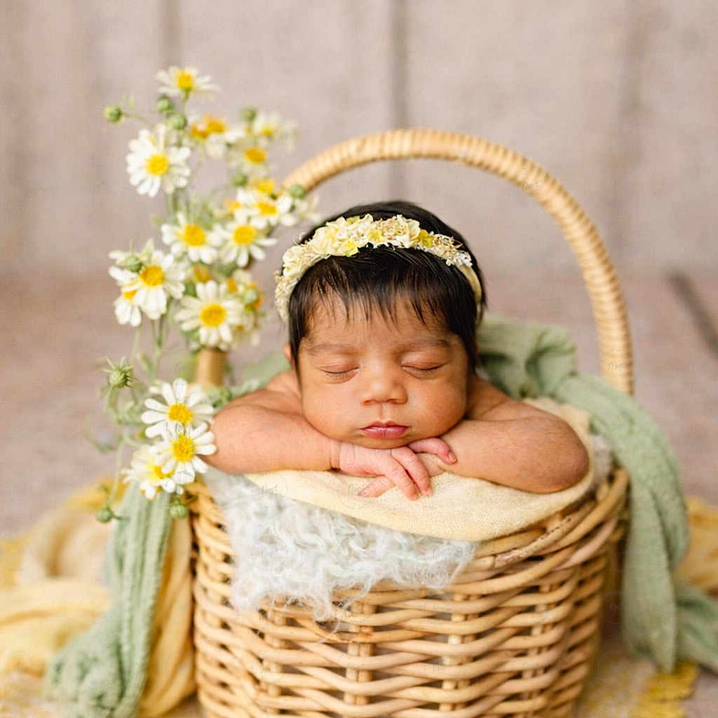 Dhr joined the competition — help win amazing prizes! adorable, baby, baby_boy, basket, blanket, close_up, cozy, cute, daisies, decor, flower_headband, indoor, infant, newborn, peaceful, portrait, resting, sleeping, soft_texture, woven