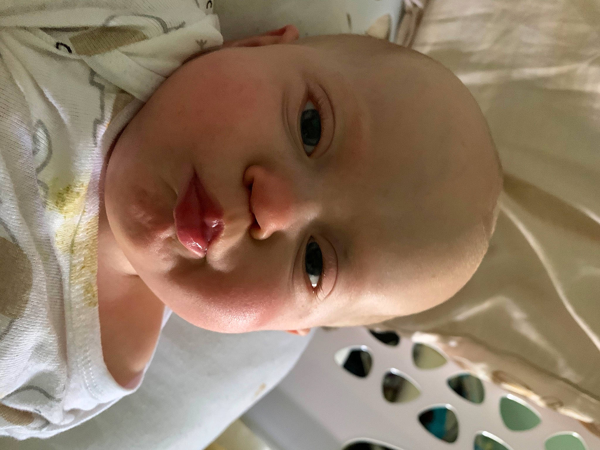 Baylan is registered to the contest to win money with this photo: baby, cheek, chin, ear, eyebrow, eyelash, face, facial_expression, hair, happy, human_body, iris, lip, mouth, nose, person, product, skin, smile, toddler