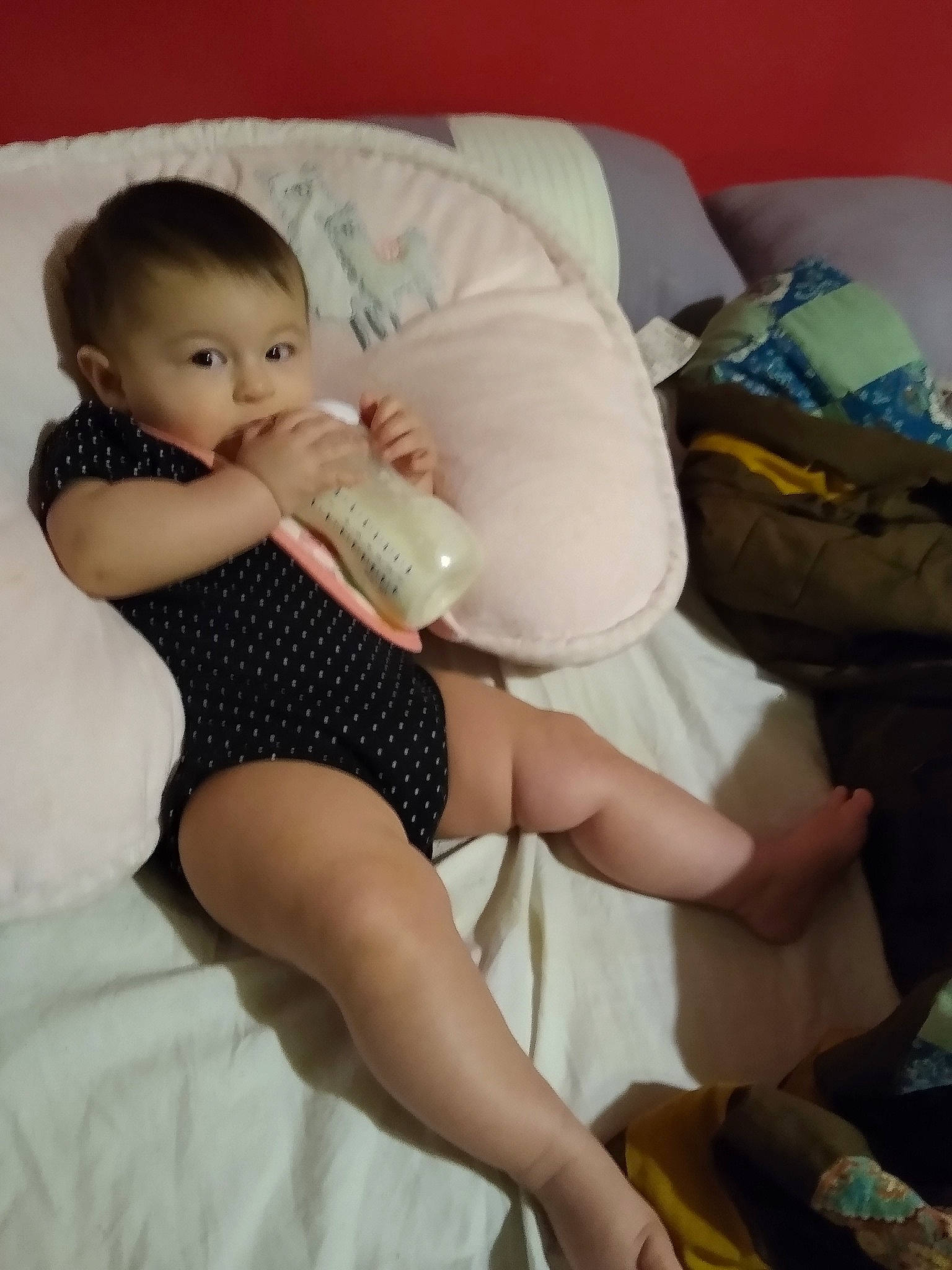 Alanna joined the competition — help win amazing prizes! abdomen, baby, baby_bloomers, baby_grabbing_for_something, baby_products, baby_safety, baby_toddler_clothing, child, comfort, diaper, foot, lap, linens, milk, nail, person, product, sock, toddler, toe