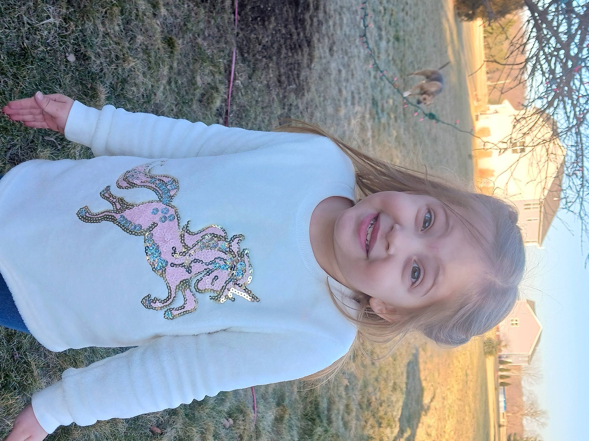 Lila joined the competition — help win amazing prizes! baby_toddler_clothing, beauty, child, cool, eye, fun, grass, happy, joy, leisure, organ, pattern, people_in_nature, person, photograph, plant, sky, sleeve, smile, toddler