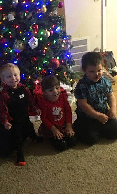 Sebastian joined the competition — help win amazing prizes! baby, child, christmas, christmas_decoration, christmas_ornament, christmas_tree, event, fun, happy, head, holiday, holiday_ornament, interaction, joy, lap, person, sharing, sitting, standing, t_shirt